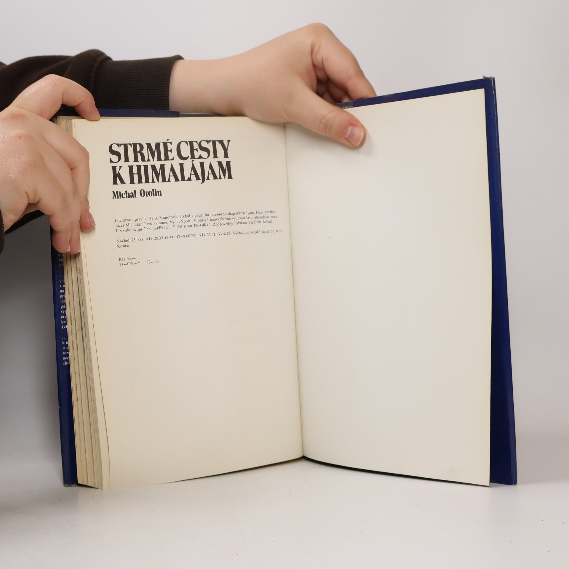 Michal Orolin Strmé cesty k Himalájam