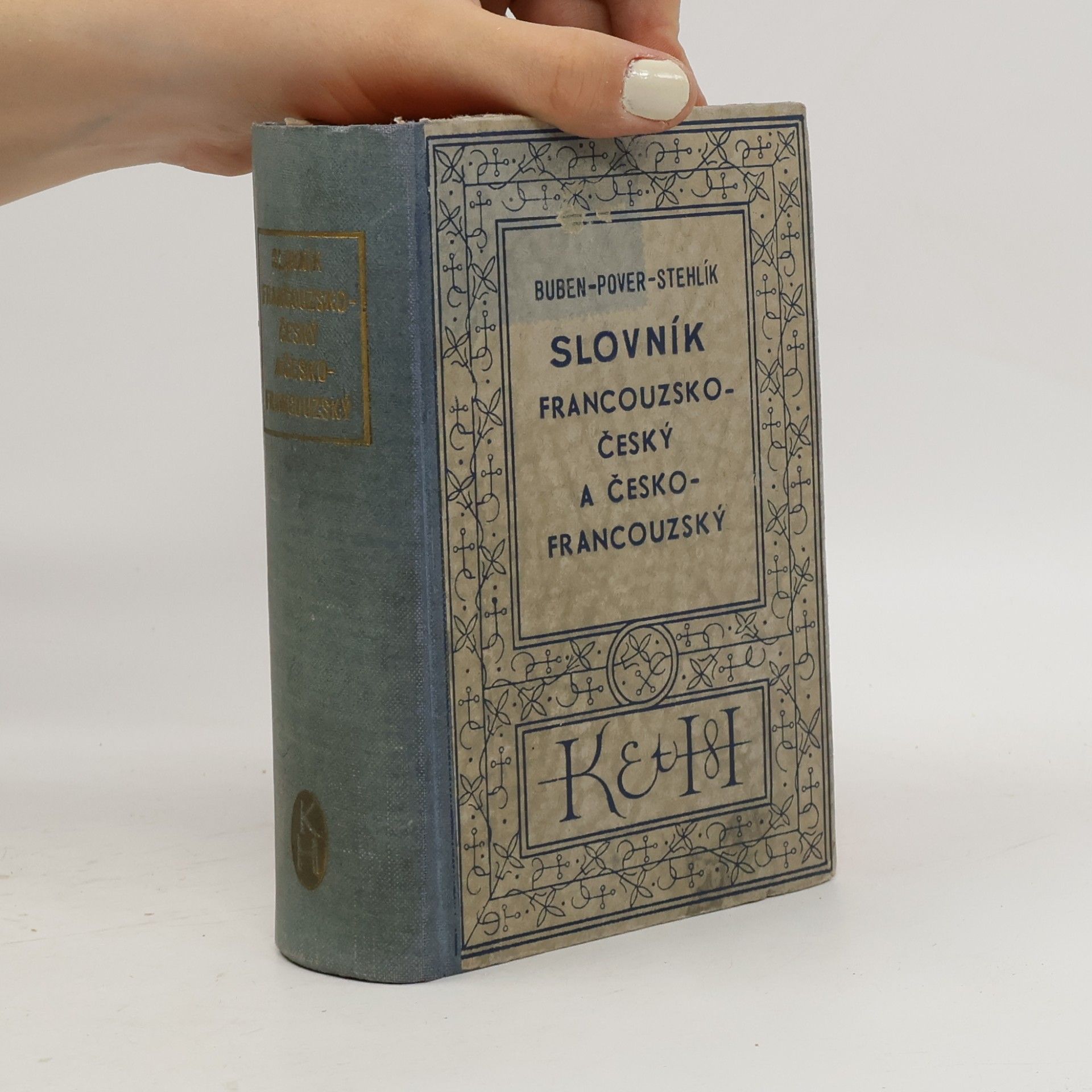 V. Buben Slovník francouzsko-český a česko-francouzský