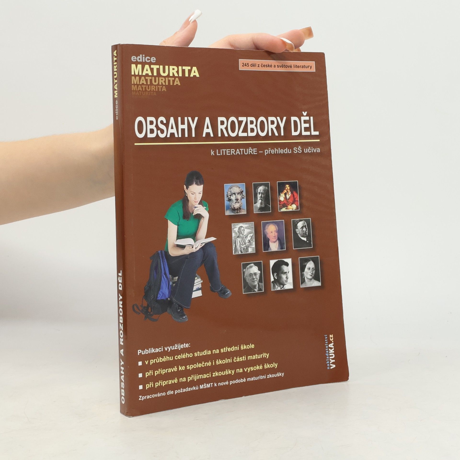 Otakar Slanař Obsahy a rozbory děl. K Literatuře - přehledu SŠ učiva