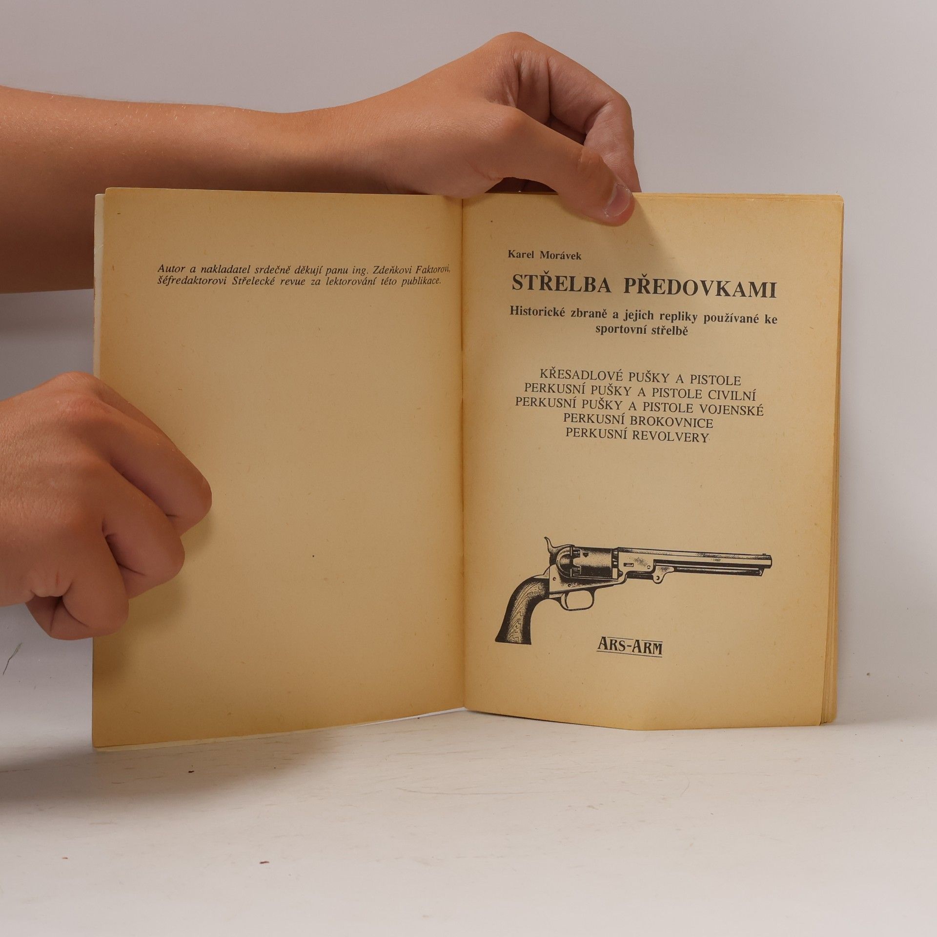 Karel Morávek Střelba předovkami