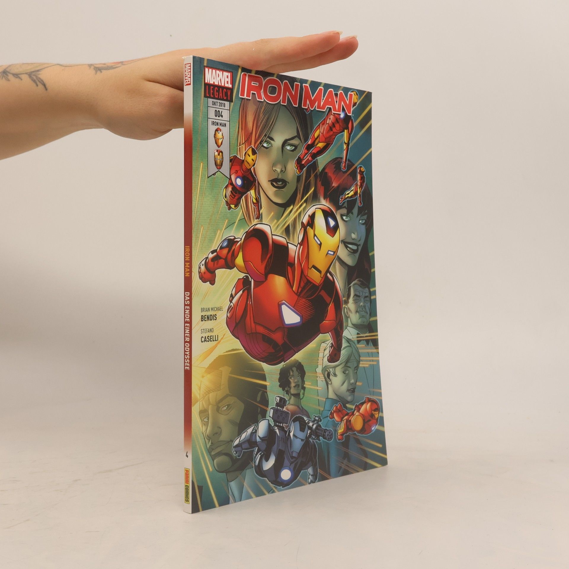 Mike Deodato Jr. Iron Man - 4: Das Ende einer Odyssee