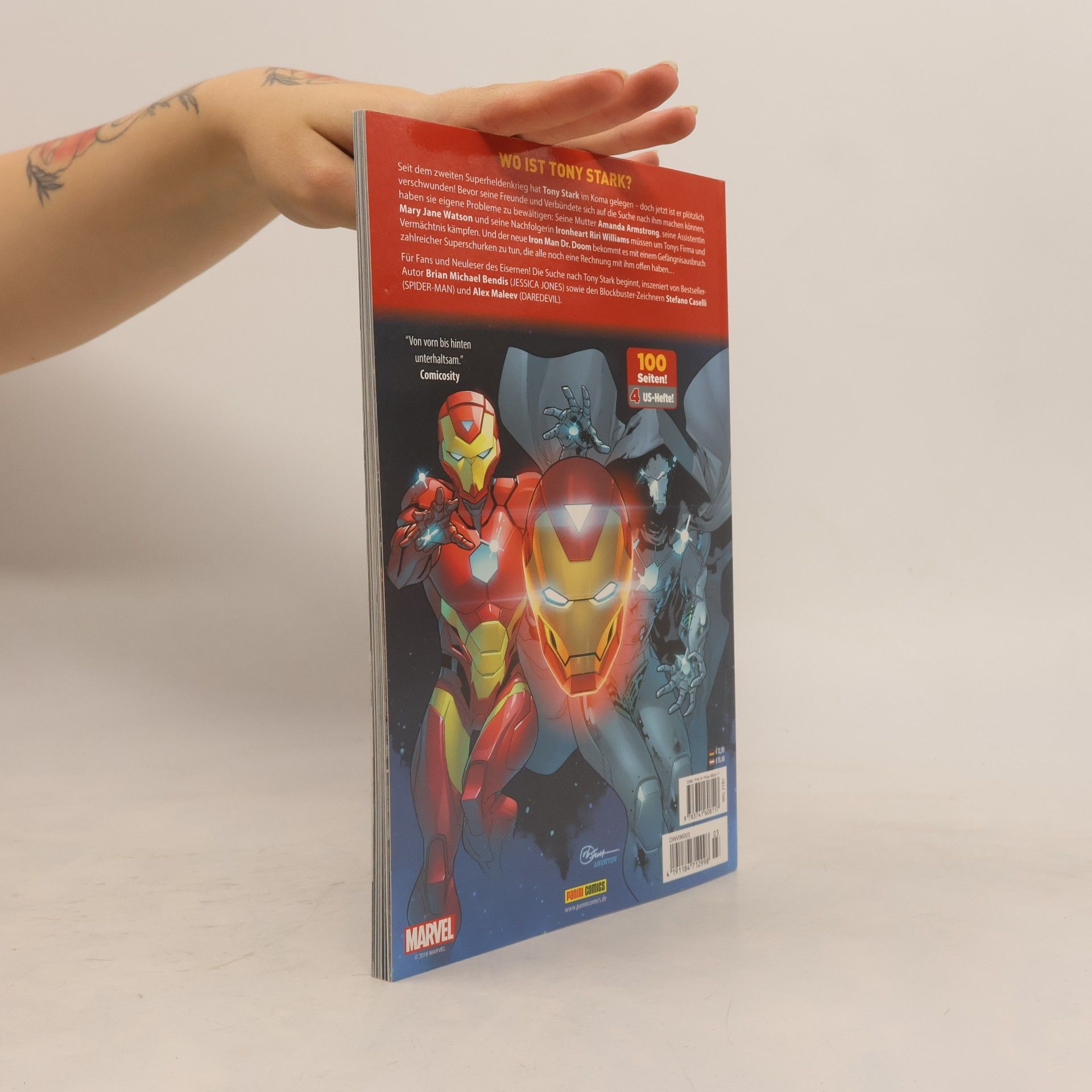 Brian Michael Bendis Iron Man - 3: Die Suche nach Tony Stark