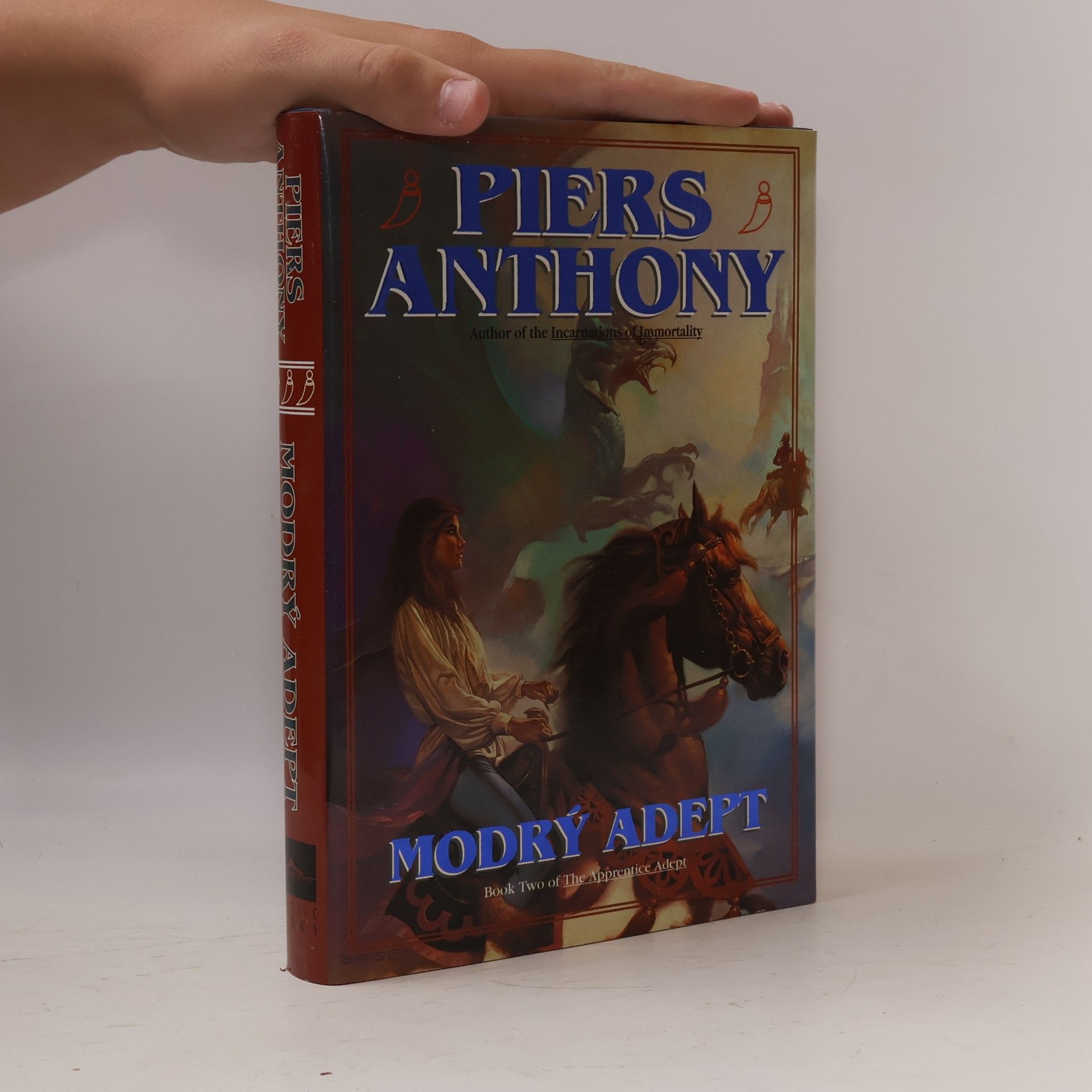Piers Anthony Začínající adept 2. Modrý adept