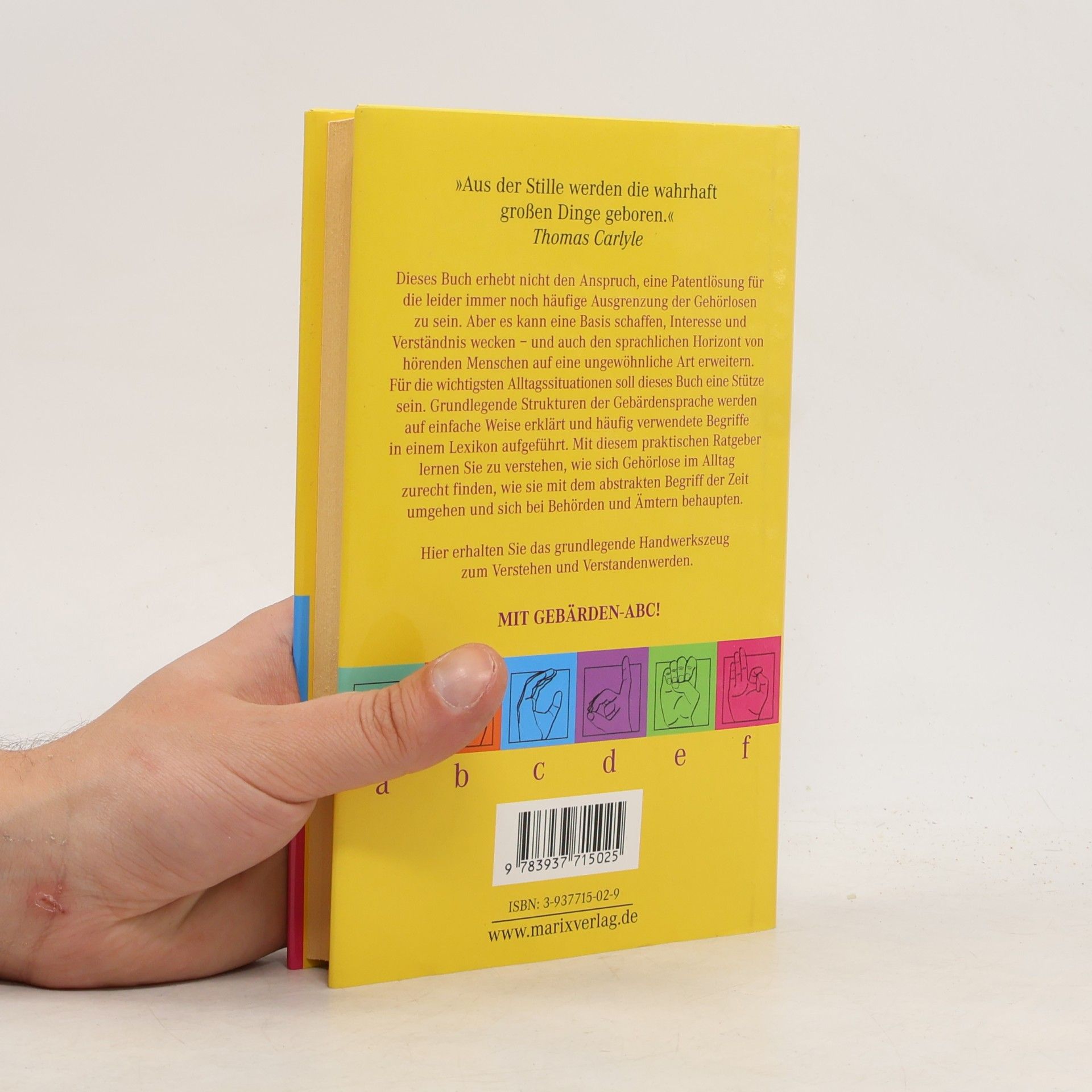 Stefan Strixner Kleines Wörterbuch der Gebärdensprache