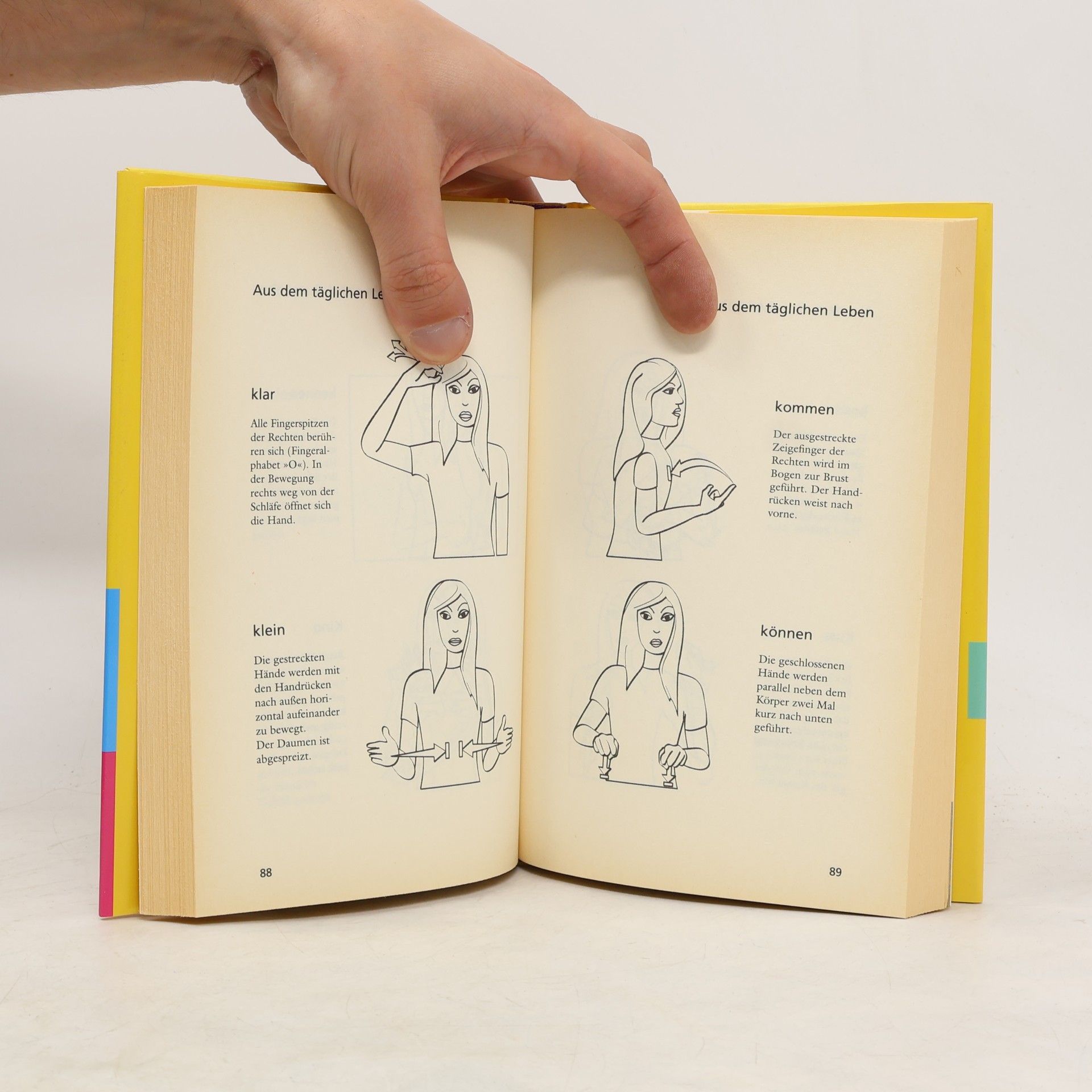 Stefan Strixner Kleines Wörterbuch der Gebärdensprache