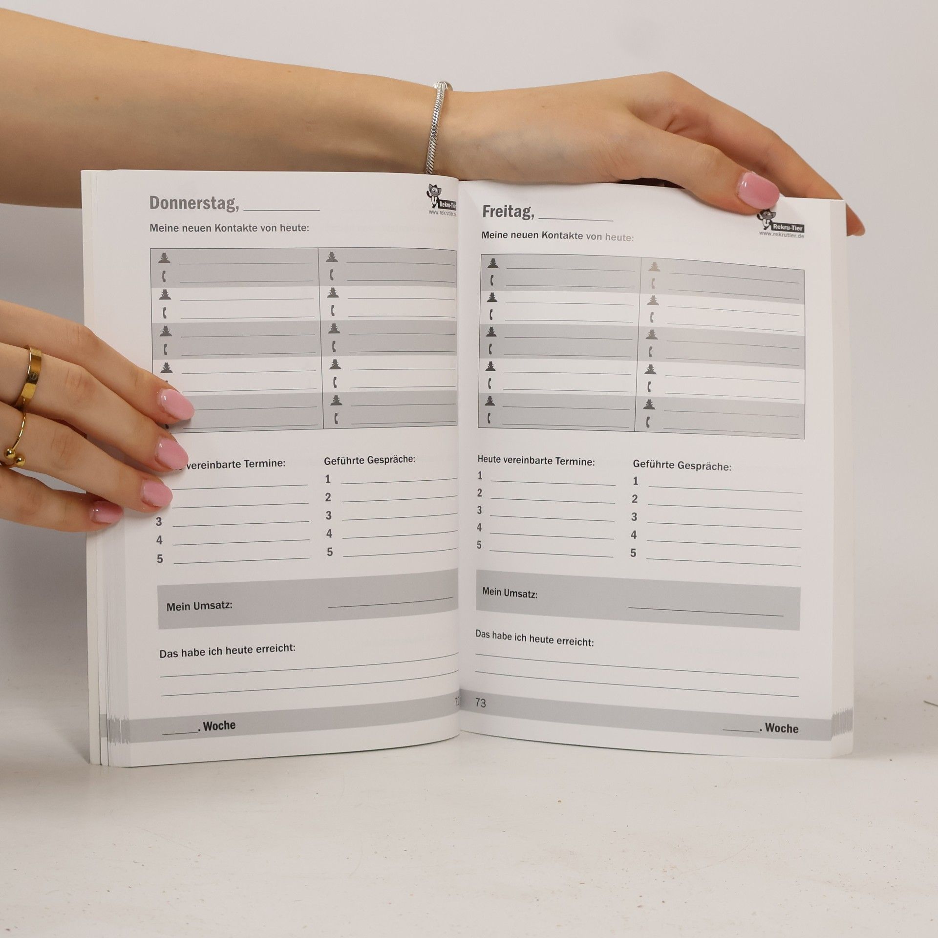 Tobias Schlosser Mein REKRU-TIER Kontaktkalender