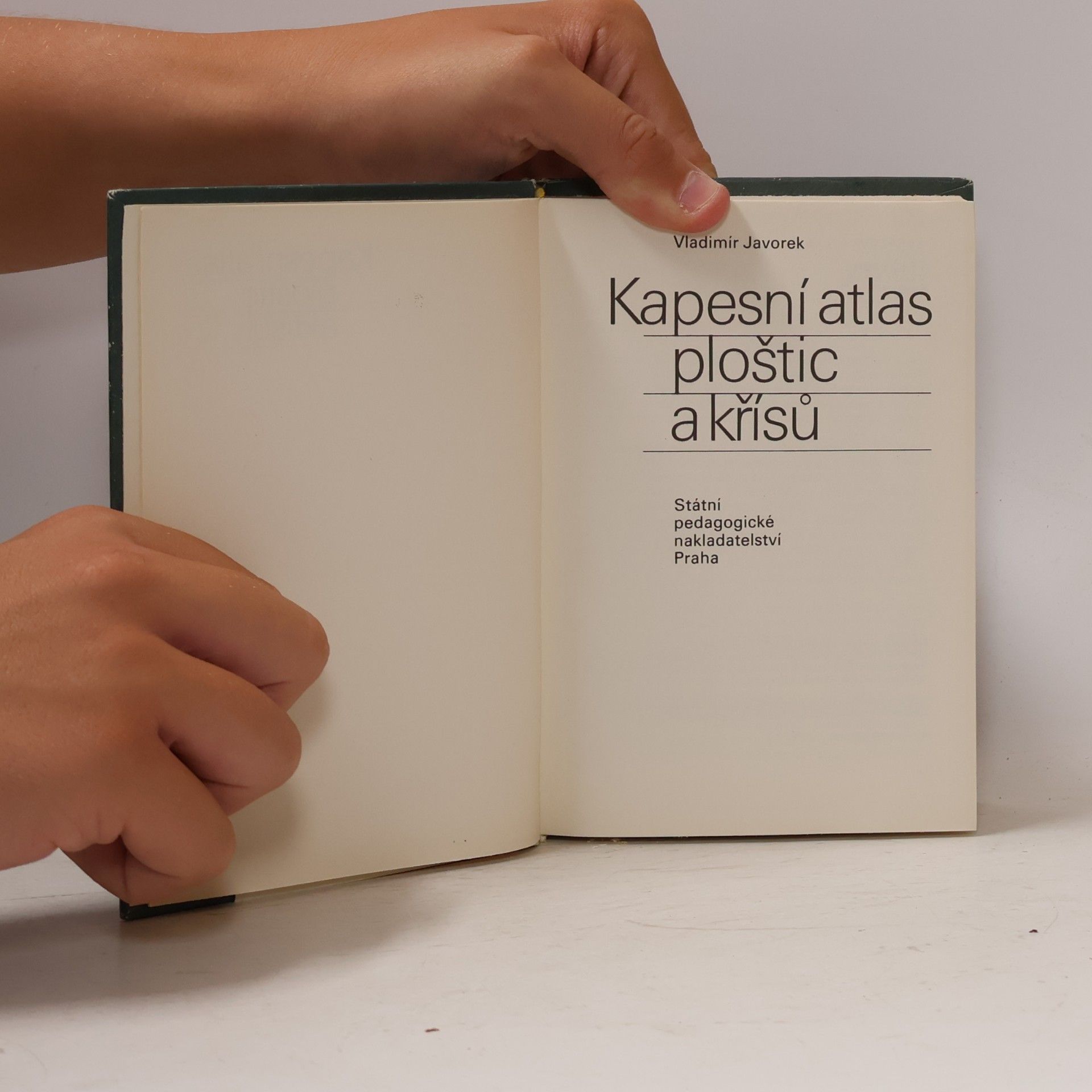 Vladimír Javorek Kapesní atlas ploštic a křísů