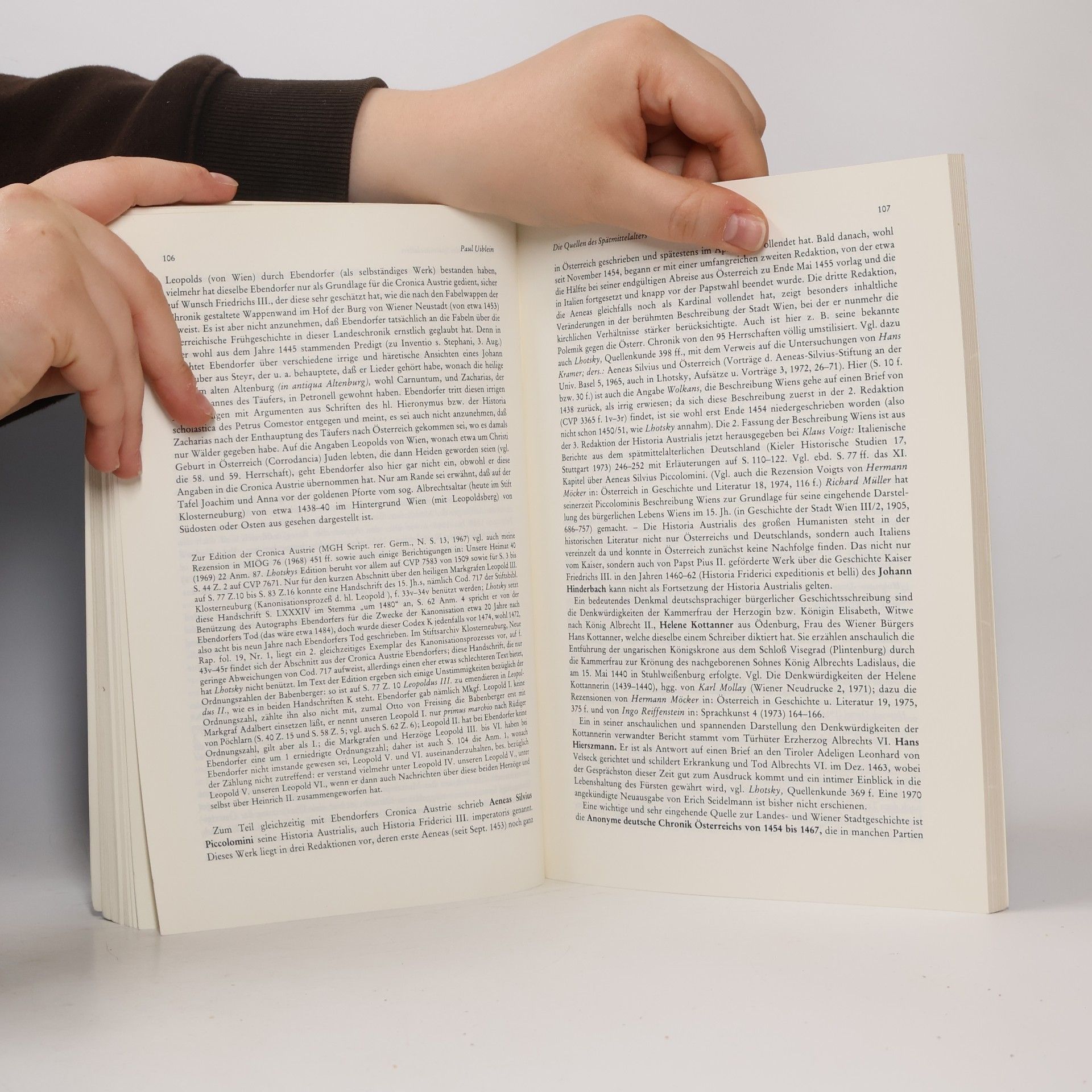 Erich Zöllner Die Quellen der Geschichte Österreichs