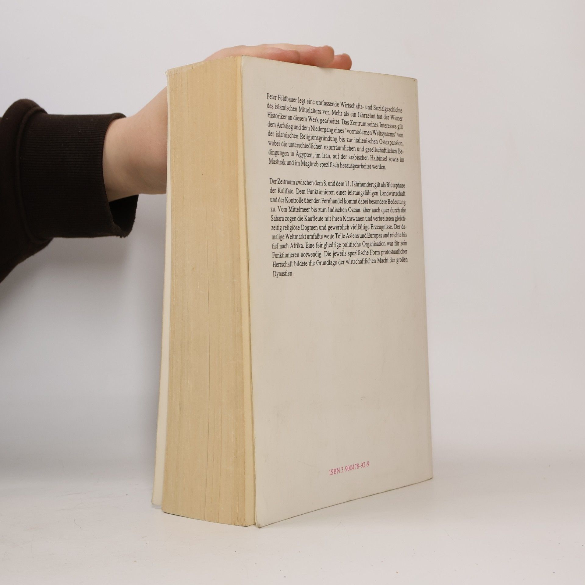 Peter Feldbauer Die islamische Welt 600 - 1250