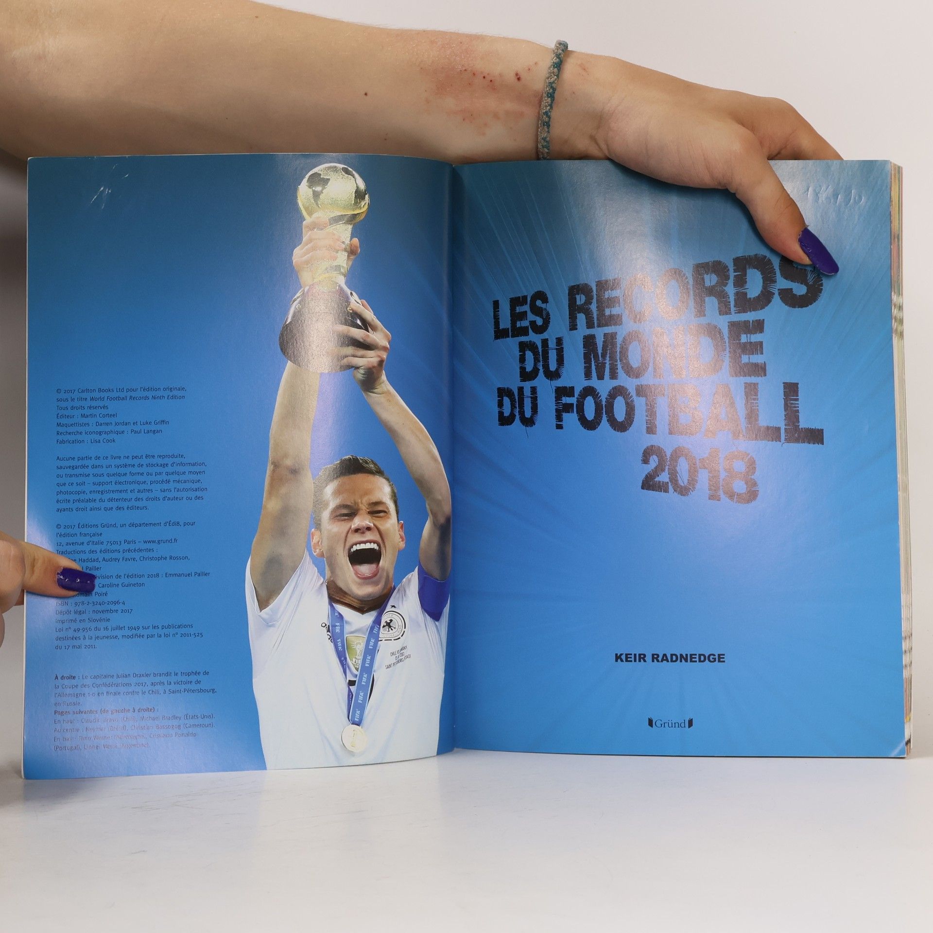 Keir Radnedge Les records du monde du football 2018