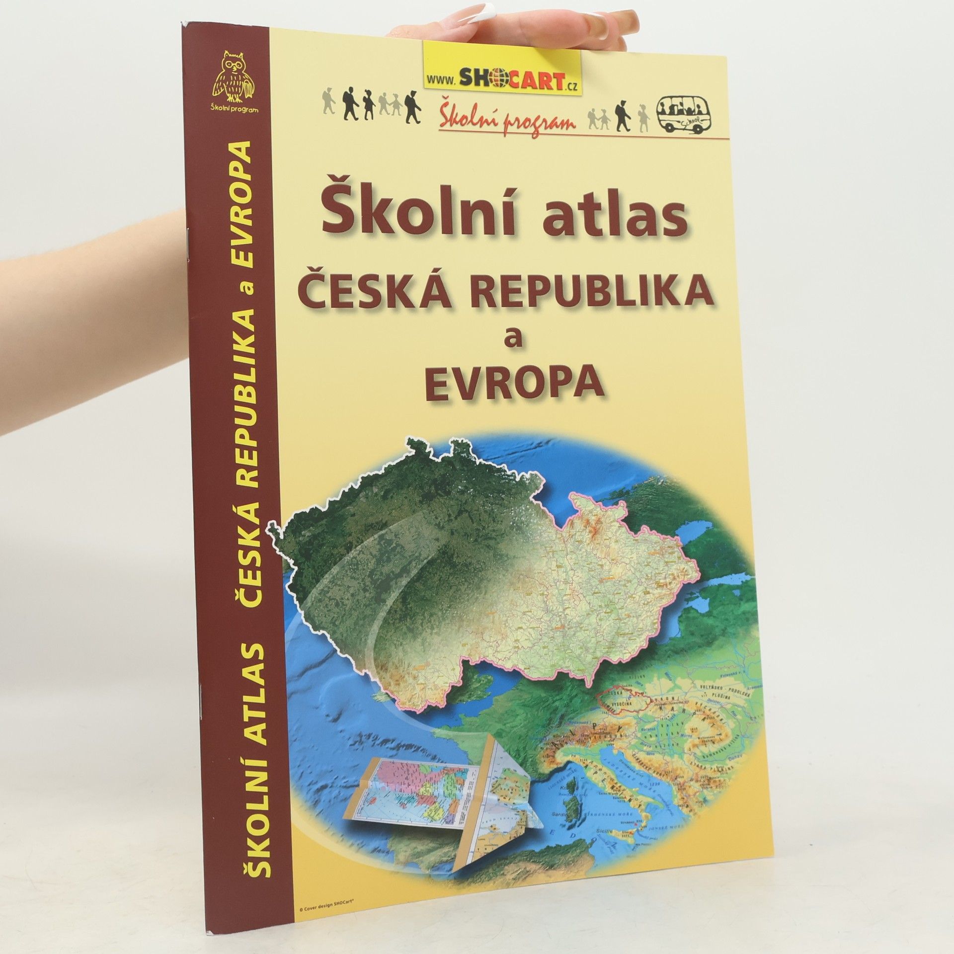 Kolektiv autorů Školní atlas Česká republika a Evropa