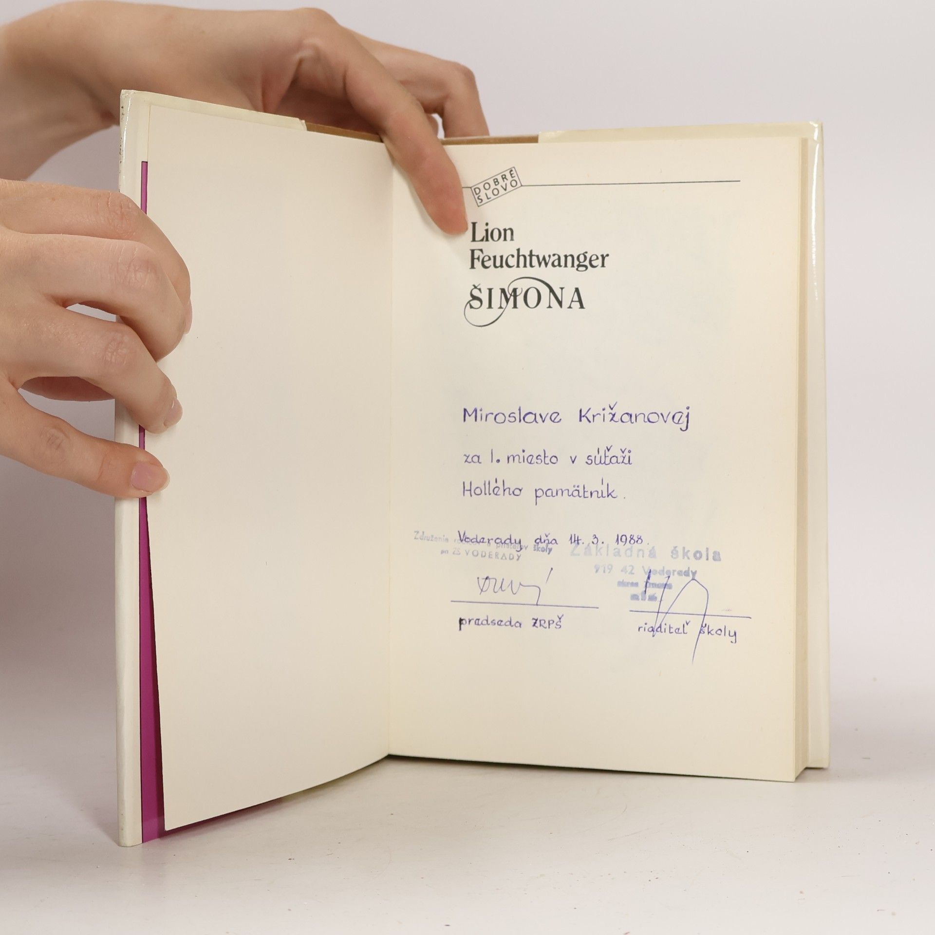 Lion Feuchtwanger Šimona