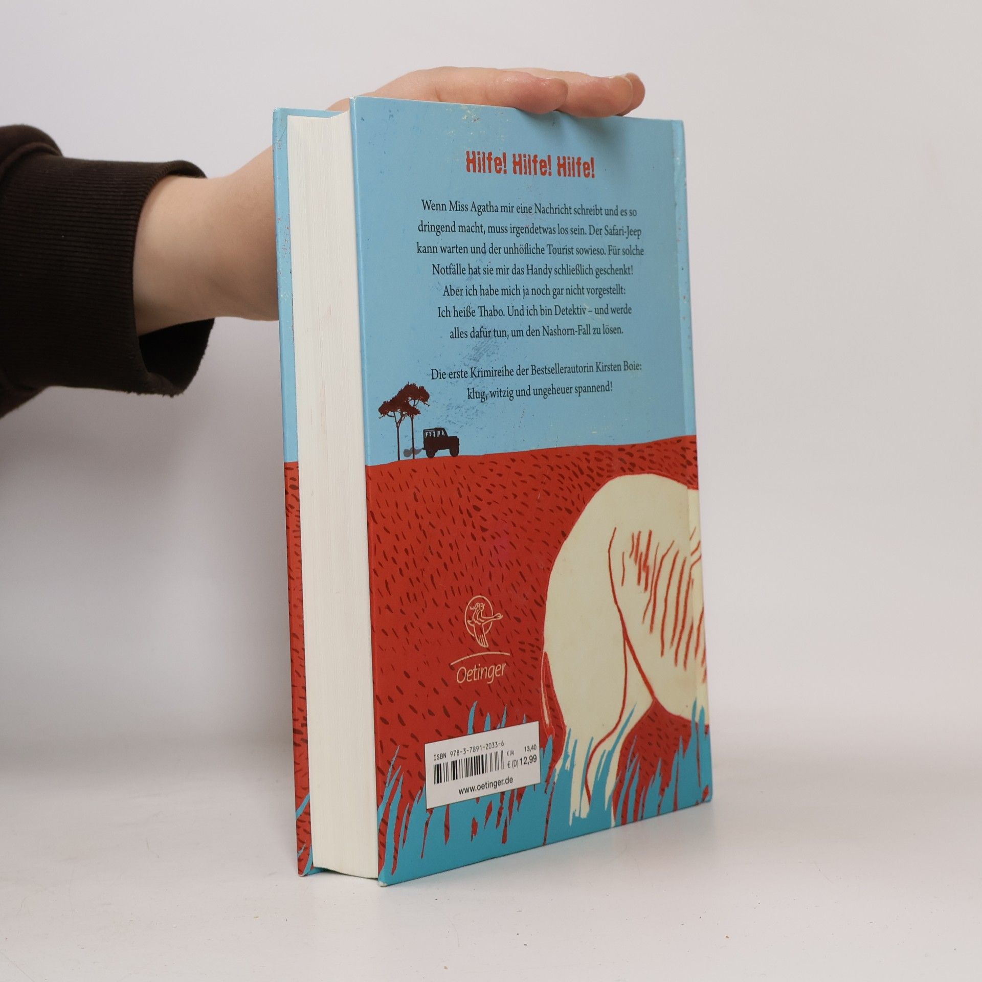 Kirsten Boie Thabo, Detektiv und Gentleman - der Nashorn-Fall