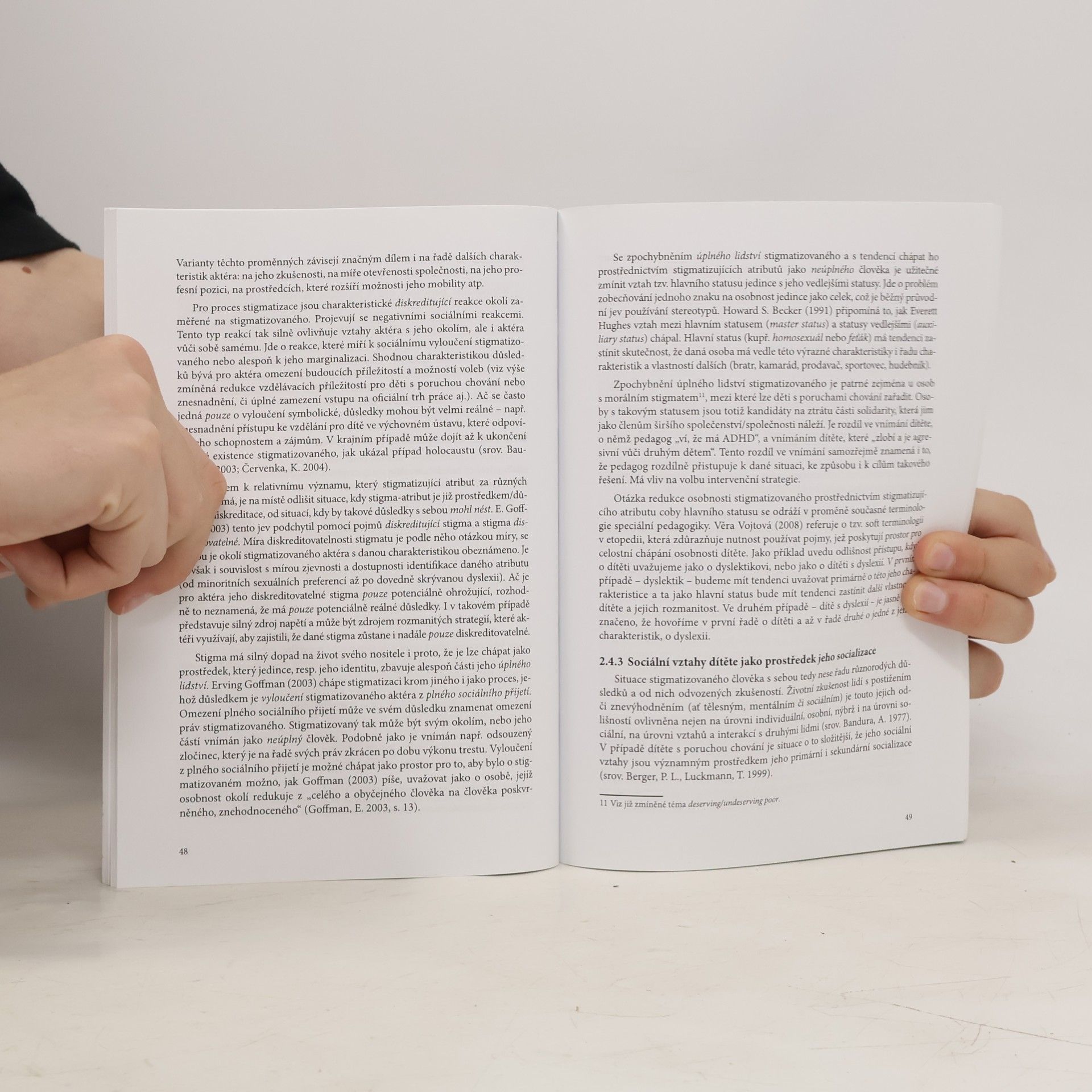 Karel Červenka Zdroje a bariéry sociální inkluze dětí s poruchami chování z hlediska výchovných profesionálů