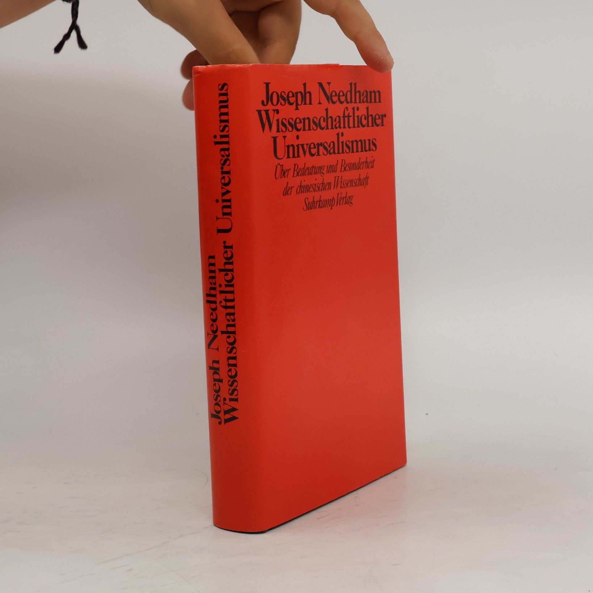 Joseph Needham Wissenschaftlicher Universalismus