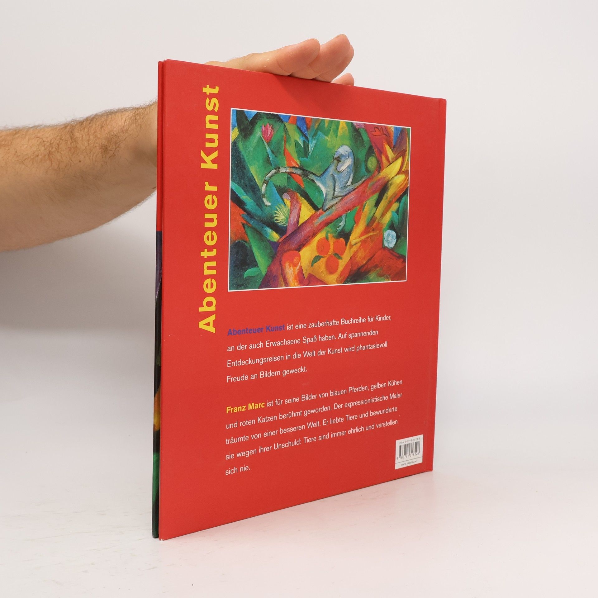 Angela Wenzel Franz Marc, Tiere unterm Regenbogen