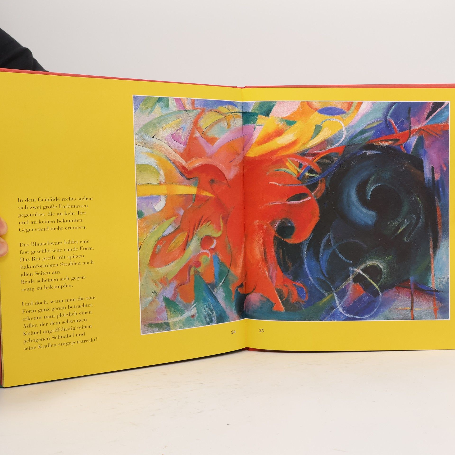 Angela Wenzel Franz Marc, Tiere unterm Regenbogen