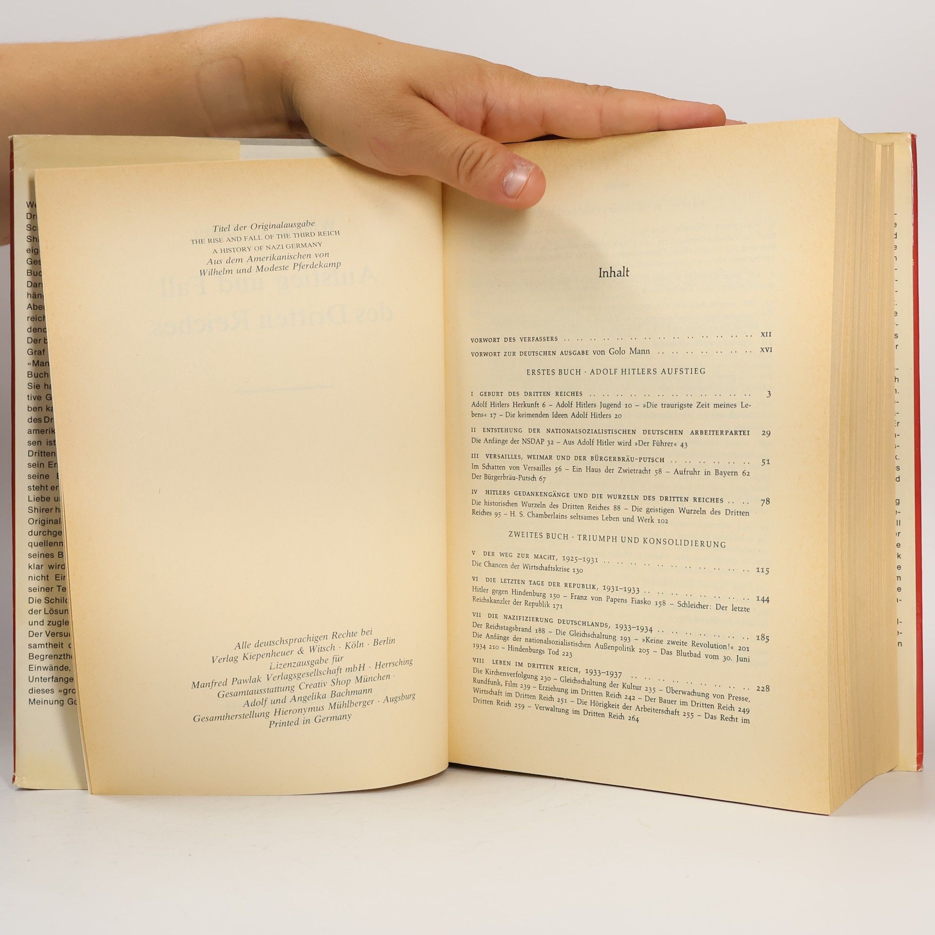 William L. Shirer Aufstieg und Fall des Dritten Reiches