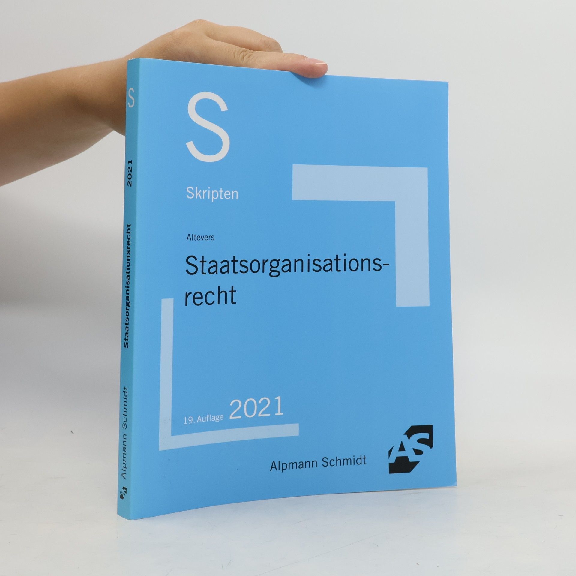 Ralf Altevers Skript Staatsorganisationsrecht