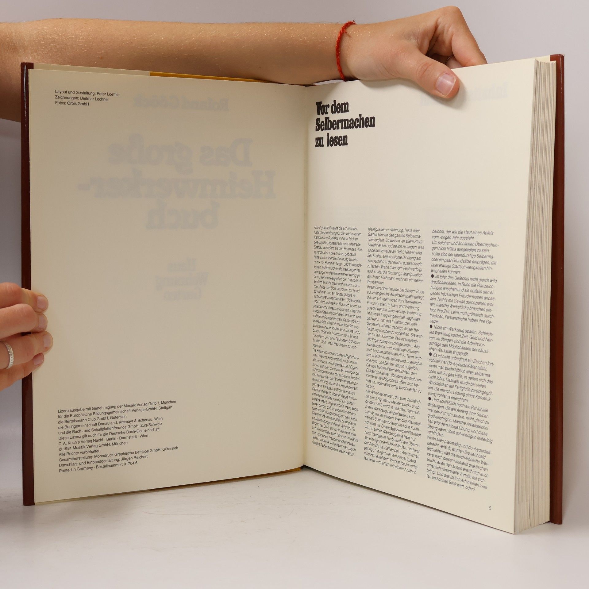 Haus Wohnung Garten Das große Heimwerkerbuch