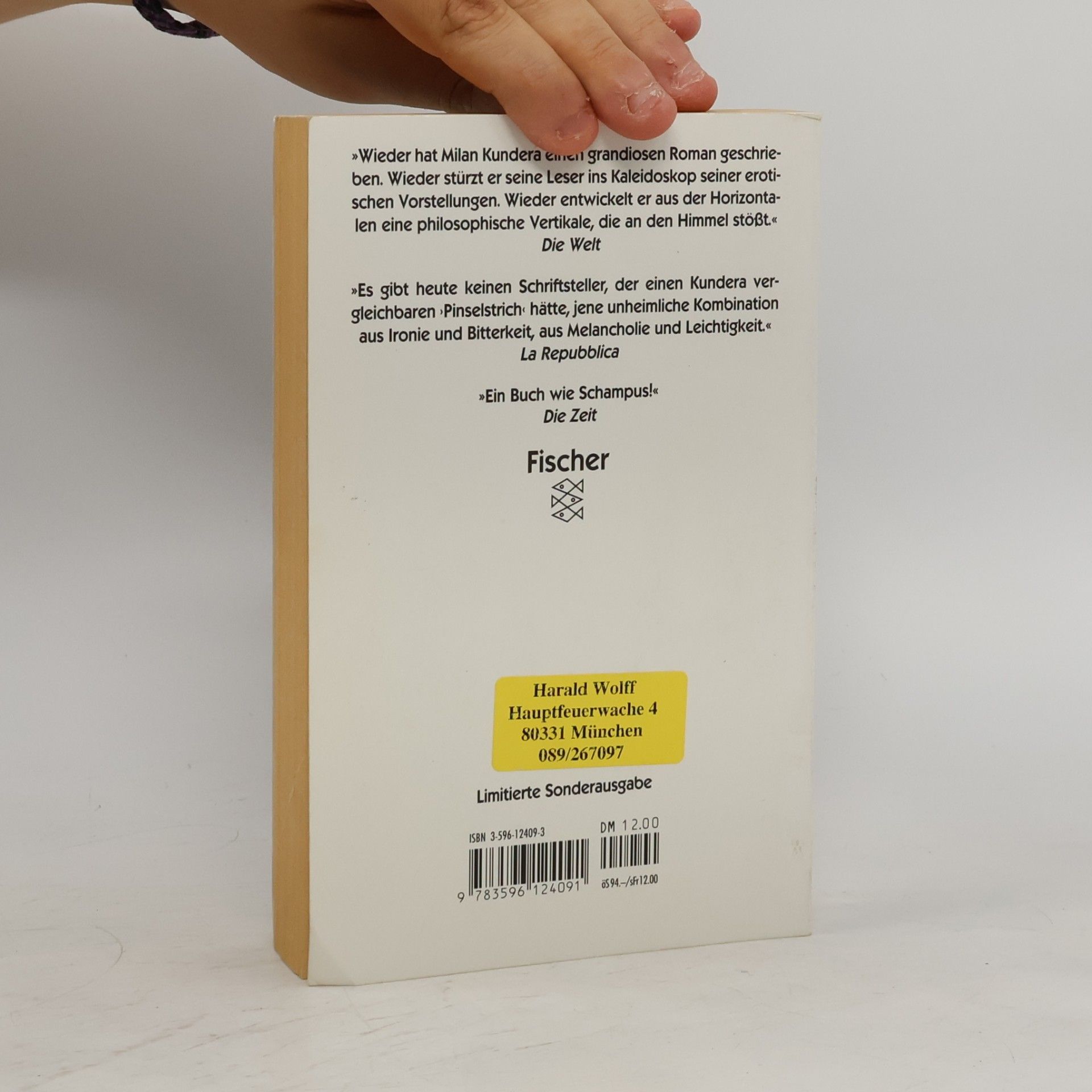 Milan Kundera Die Unsterblichkeit