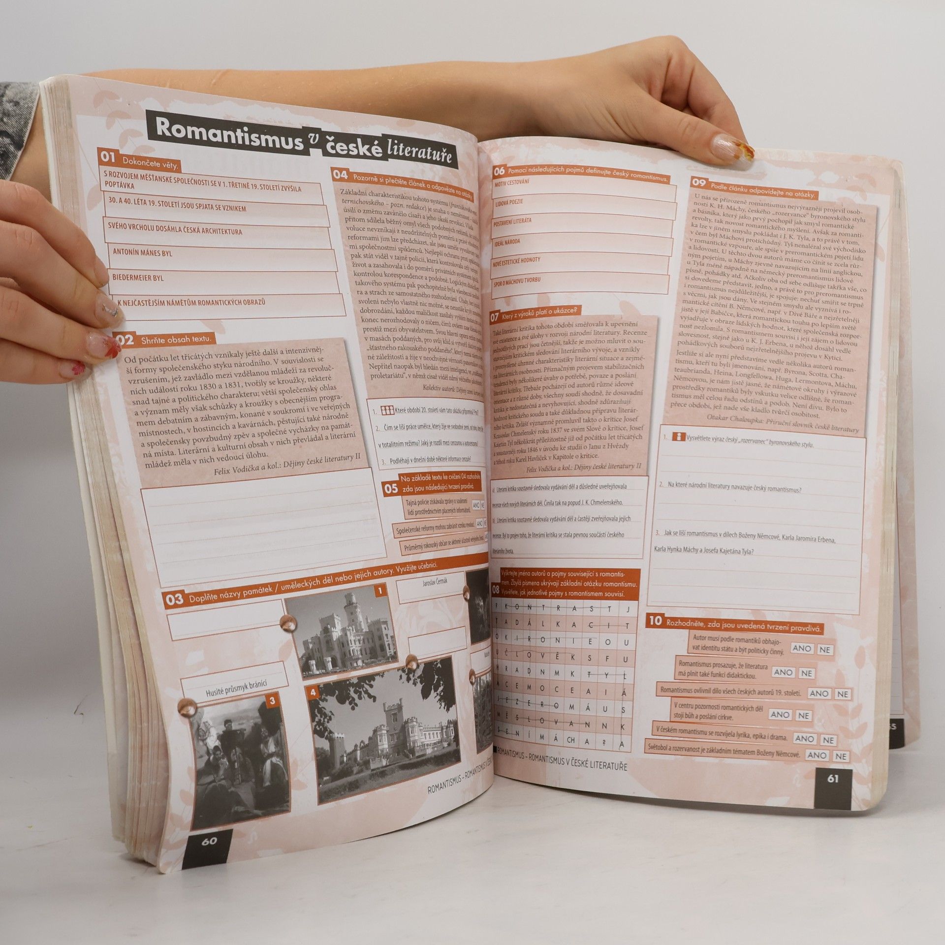 kolektiv Literatura pro 2. ročník středních škol. Pracovní sešit