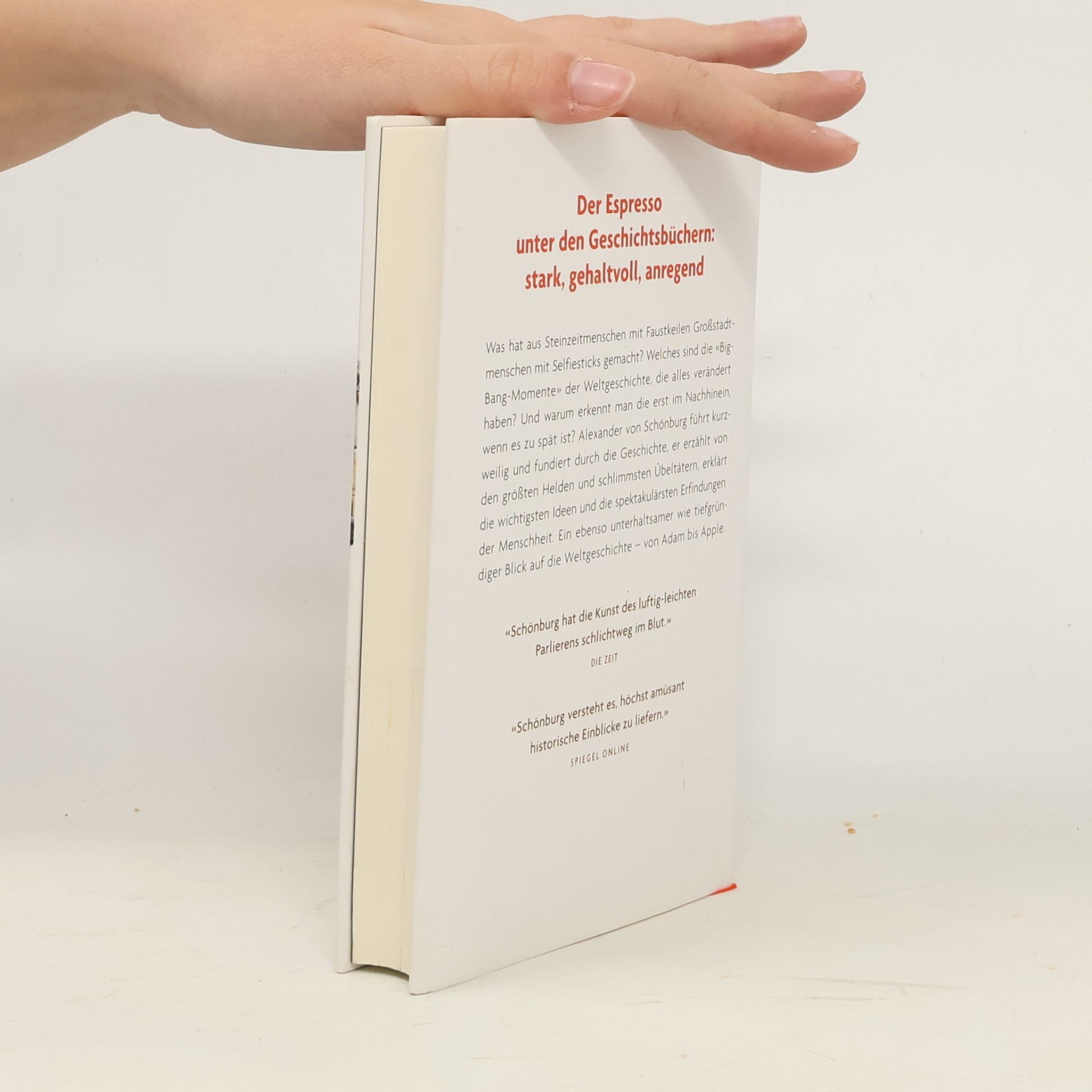 Alexander von Schönburg Weltgeschichte to go