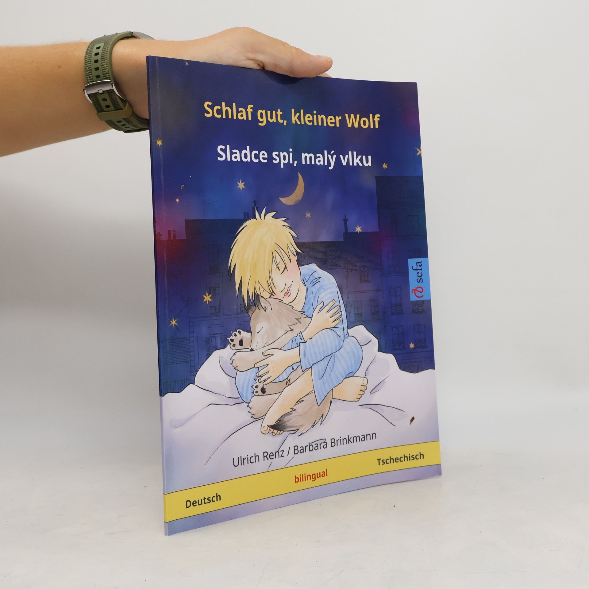 Schlaf Gut, Kleiner Wolf - Slad'ze Spii, Mali Volku. Zweisprachiges Kinderbuch (Deutsch - Tschechisch)