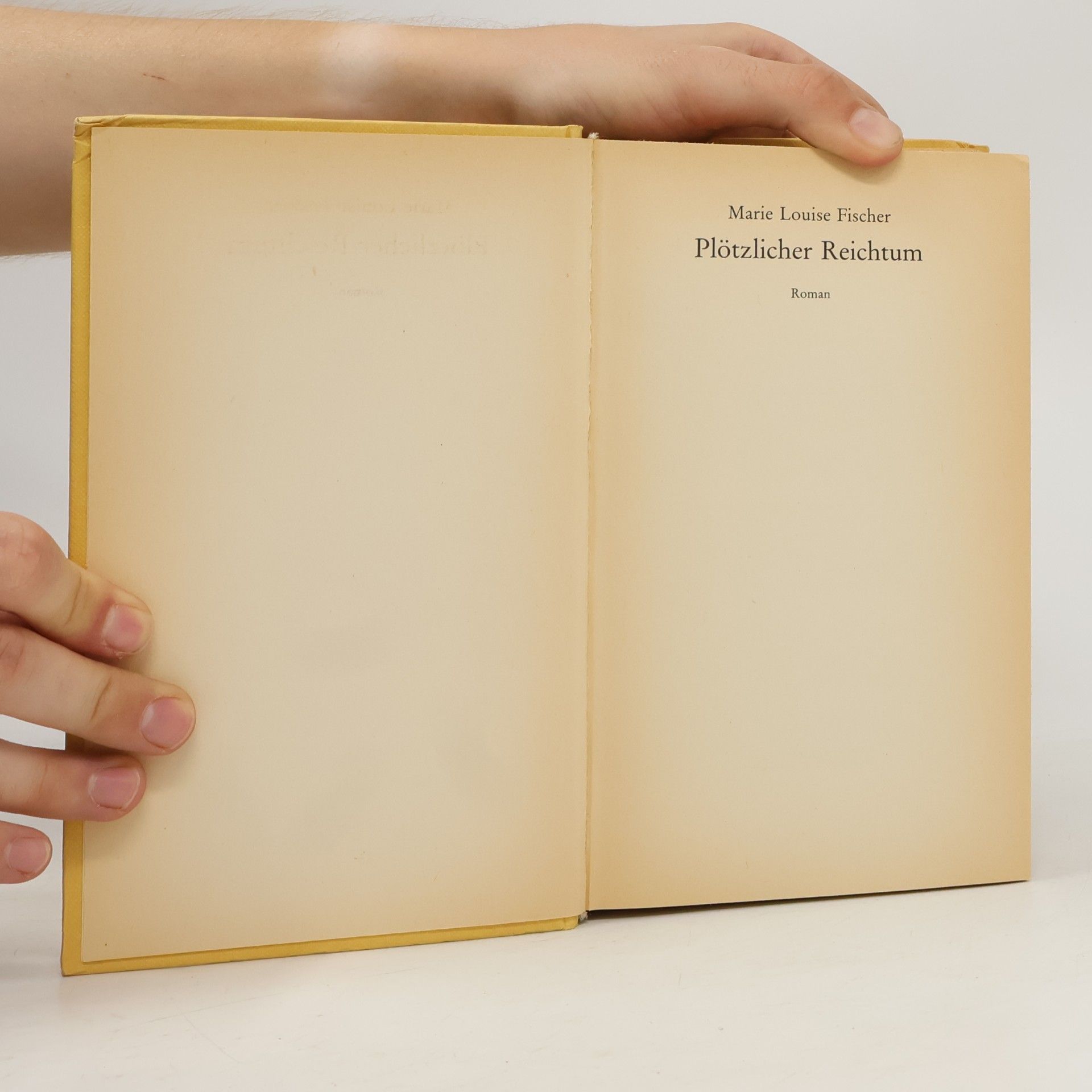 Marie Louise Fischer Plötzicher Reichtum