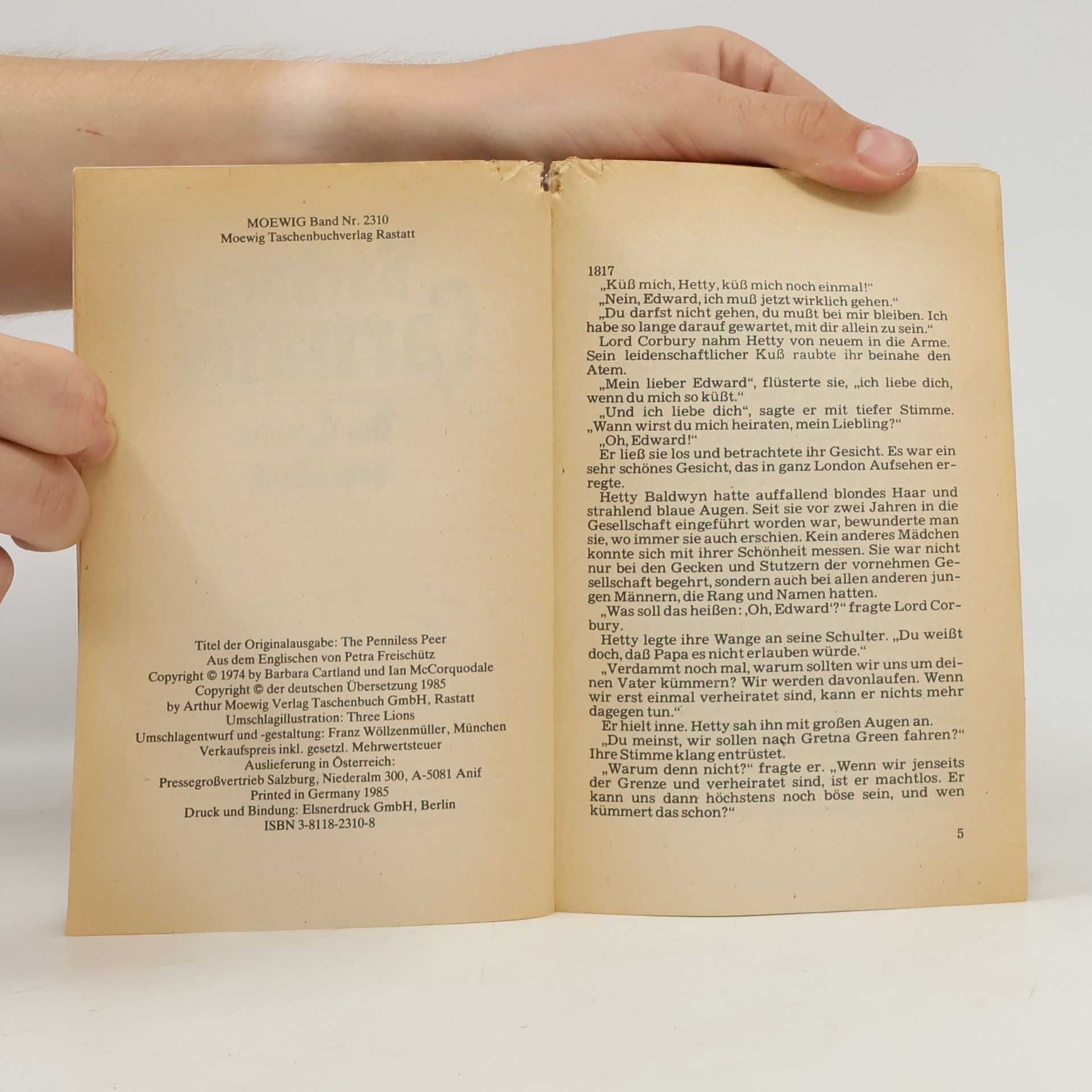 Barbara Cartland Der Traum vom Glück