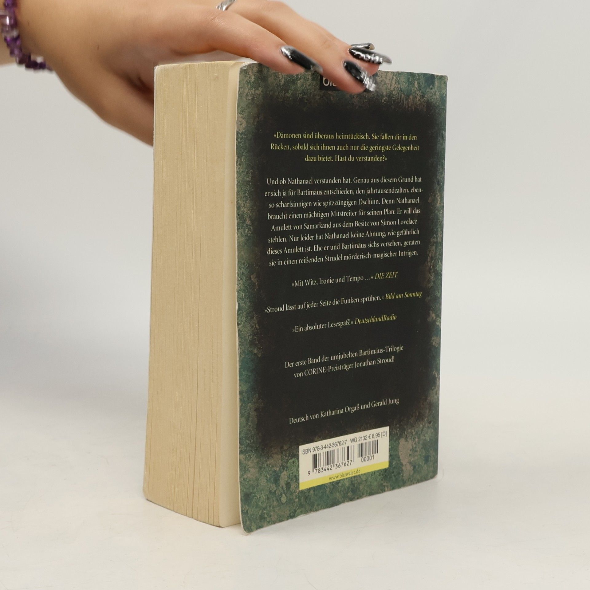 Jonathan Stroud Bartimäus: Das Amulett von Samarkand