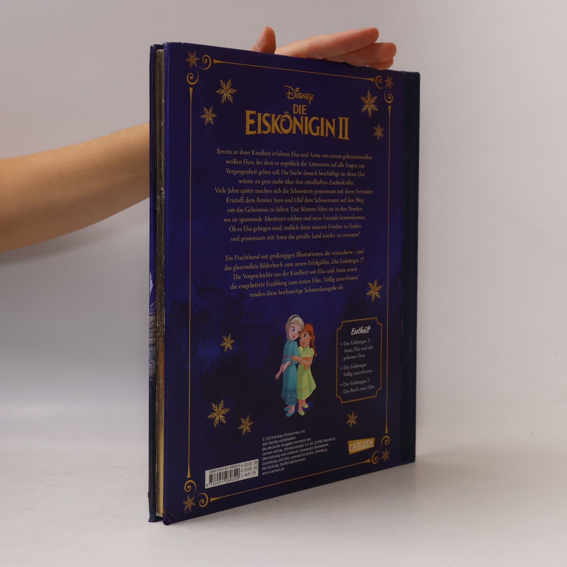 Die Eiskönigin 2 - das große goldene Vorlese-Bilderbuch