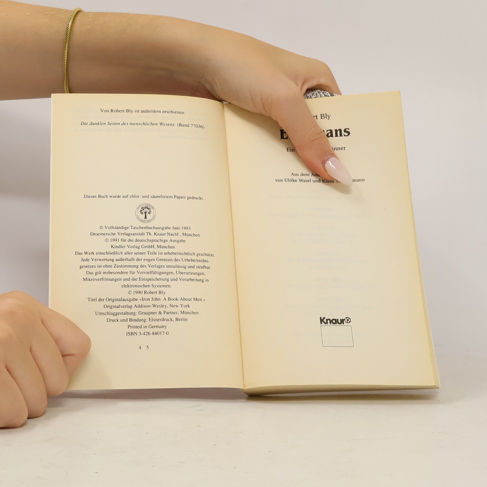 Robert Bly Eisenhans