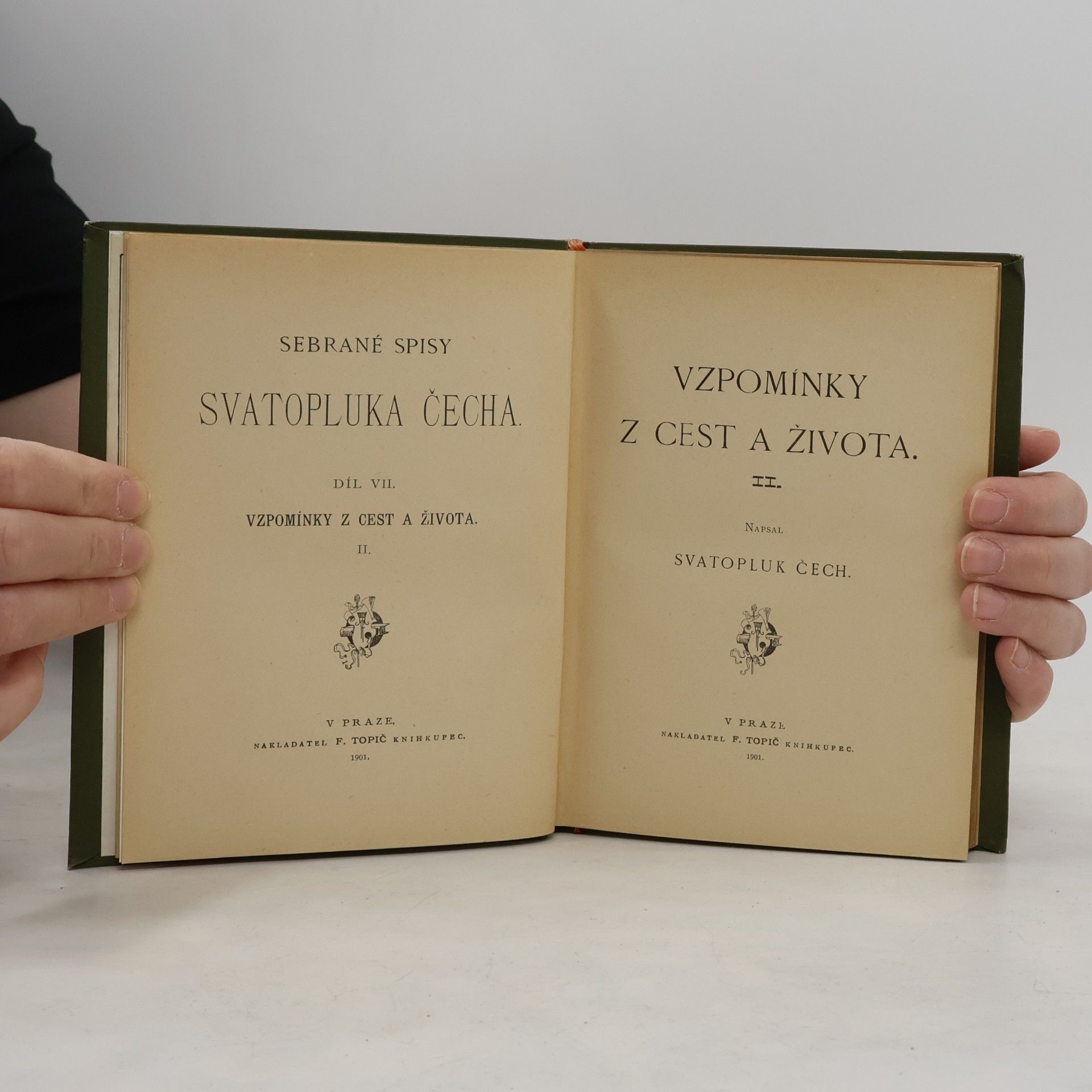 Svatopluk Čech Vzpomínky z cest a života II.