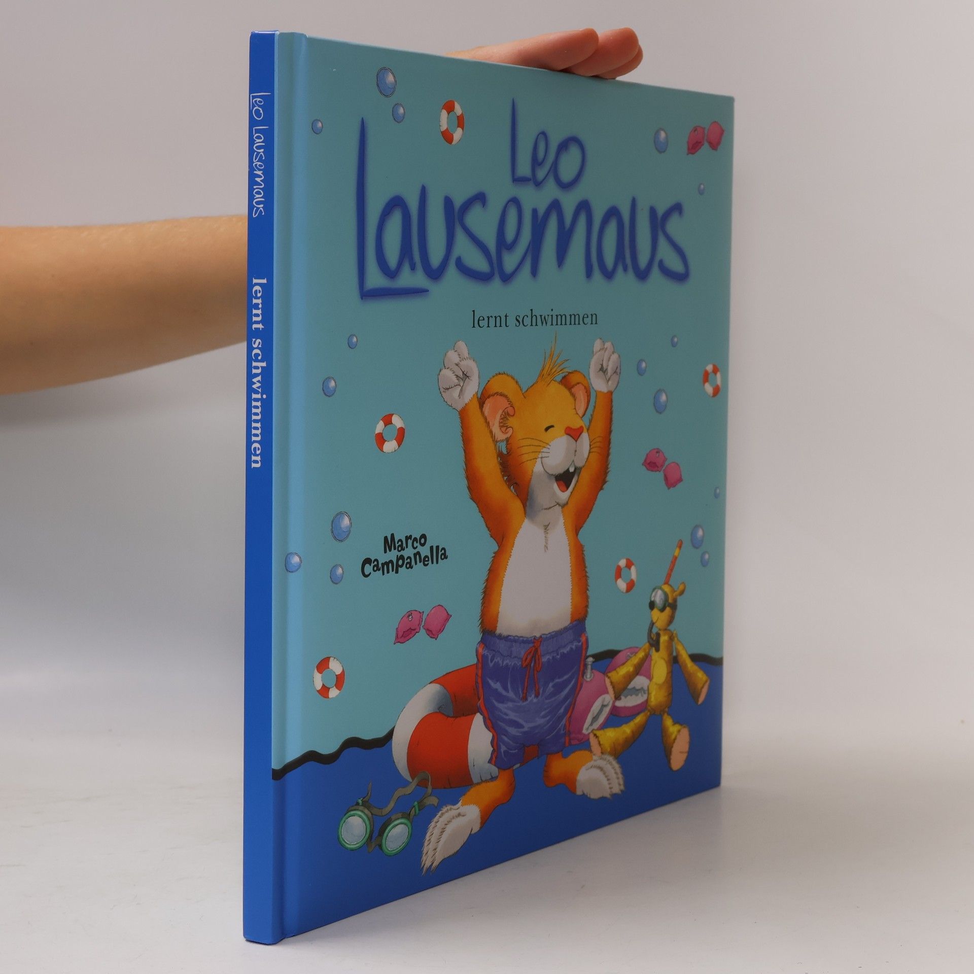 Marco Campanella Leo Lausemaus lernt schwimmen