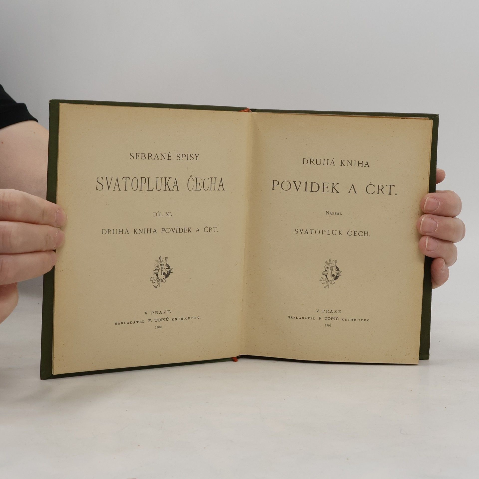 Svatopluk Čech Druhá kniha povídek a črt