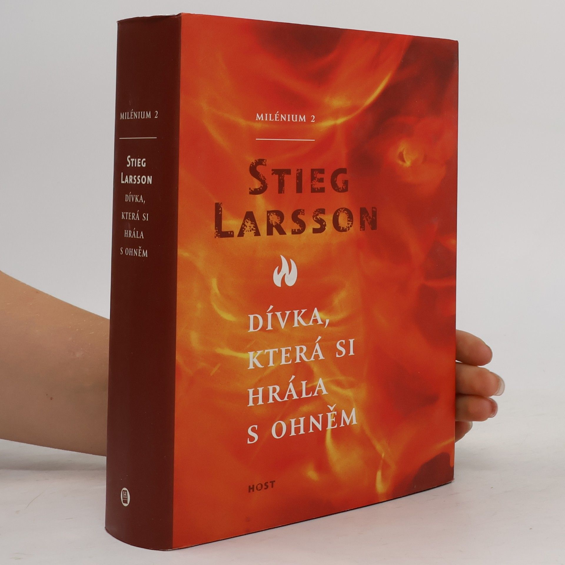 Stieg Larsson Dívka, která si hrála s ohněm