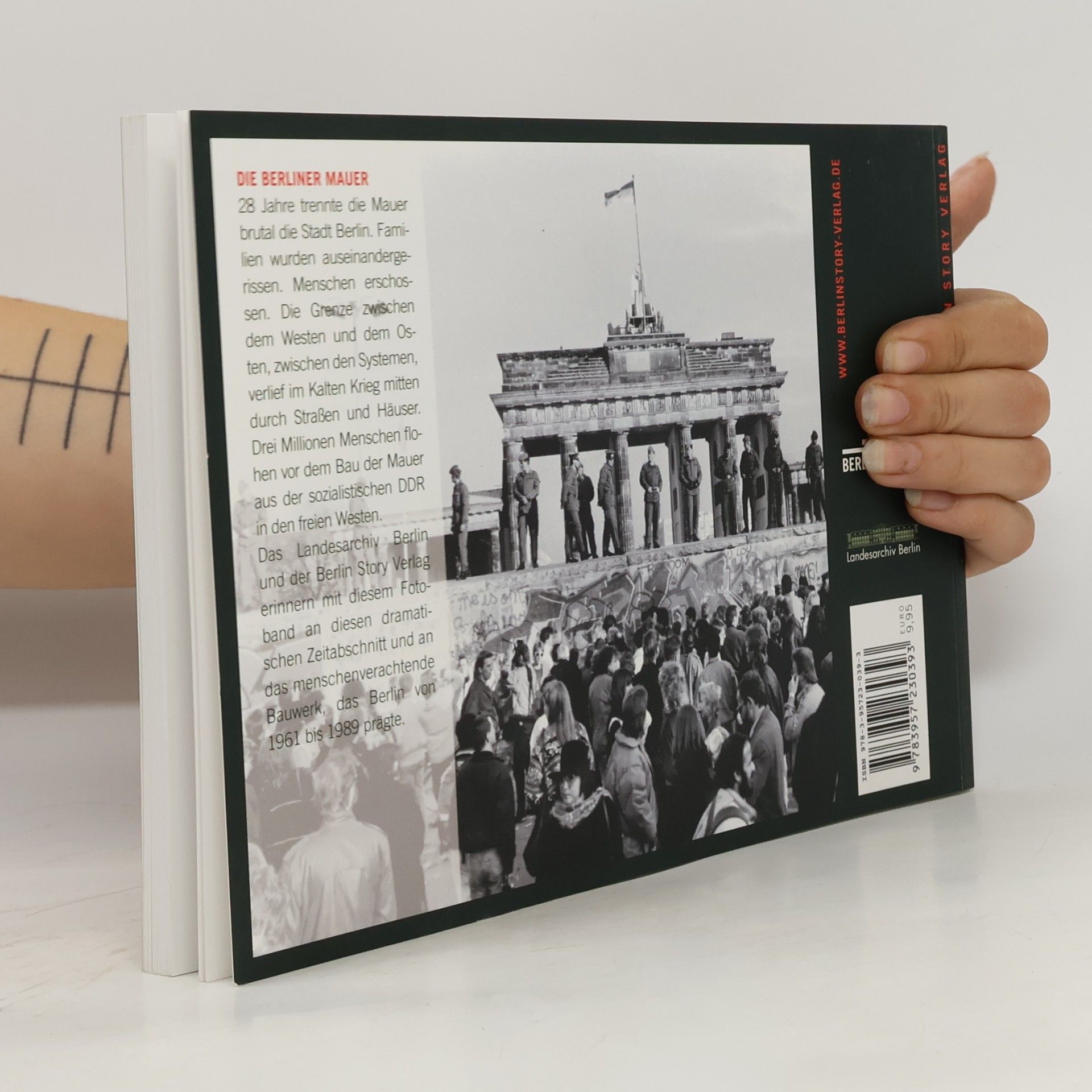 Volker Viergutz Die Berliner Mauer 1961-1989, m. DVD