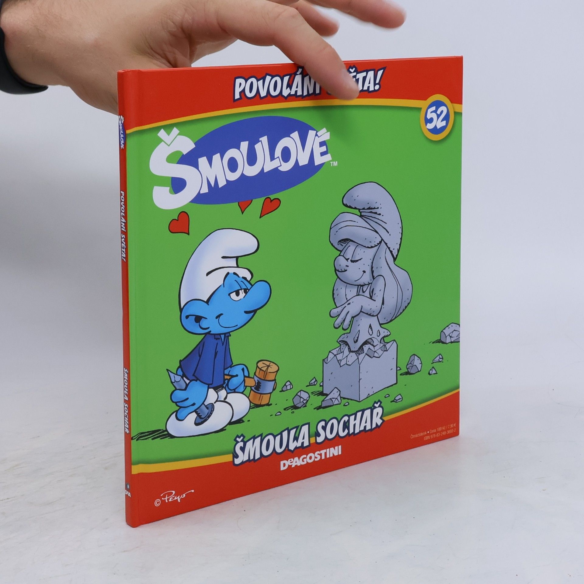 Kolektív autorov Šmoulové. Povolání světa! 52. Šmoula sochař