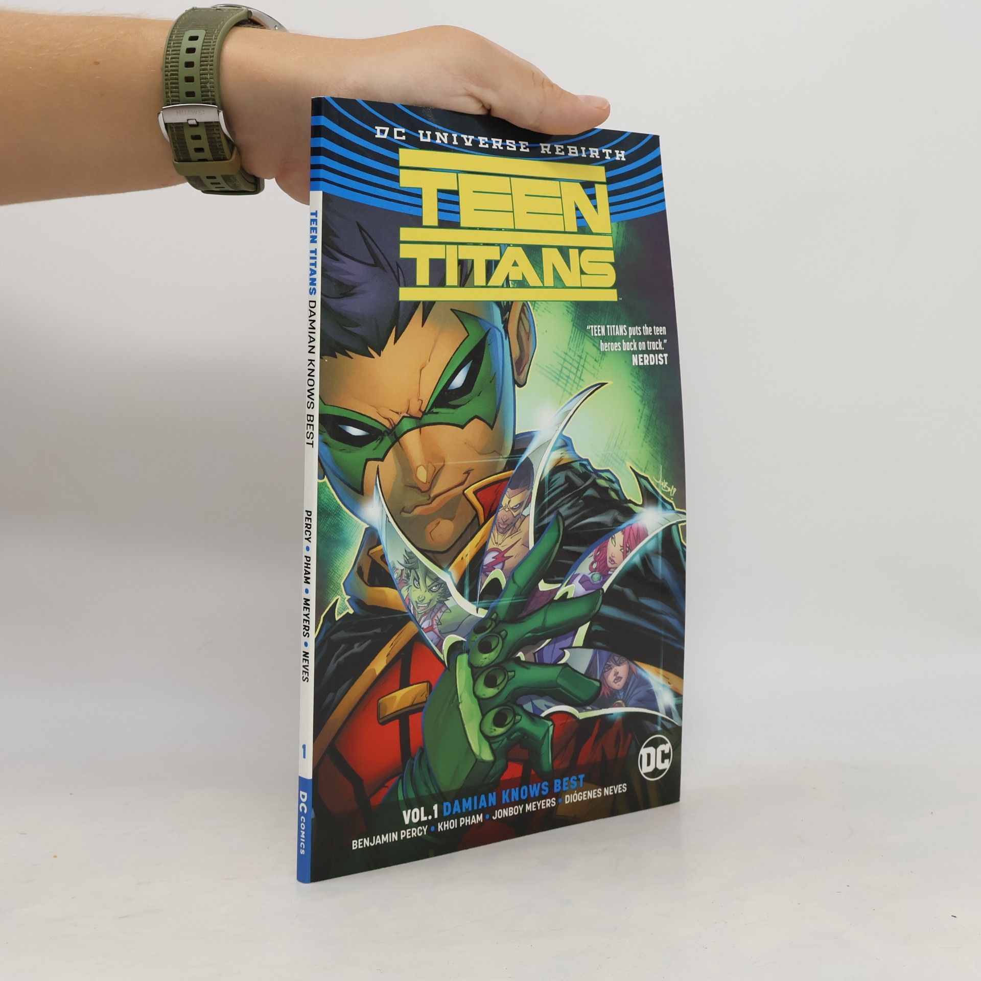 Benjamin Percy Teen Titans Vol. 1 Damian Knows Best (Rebirth)