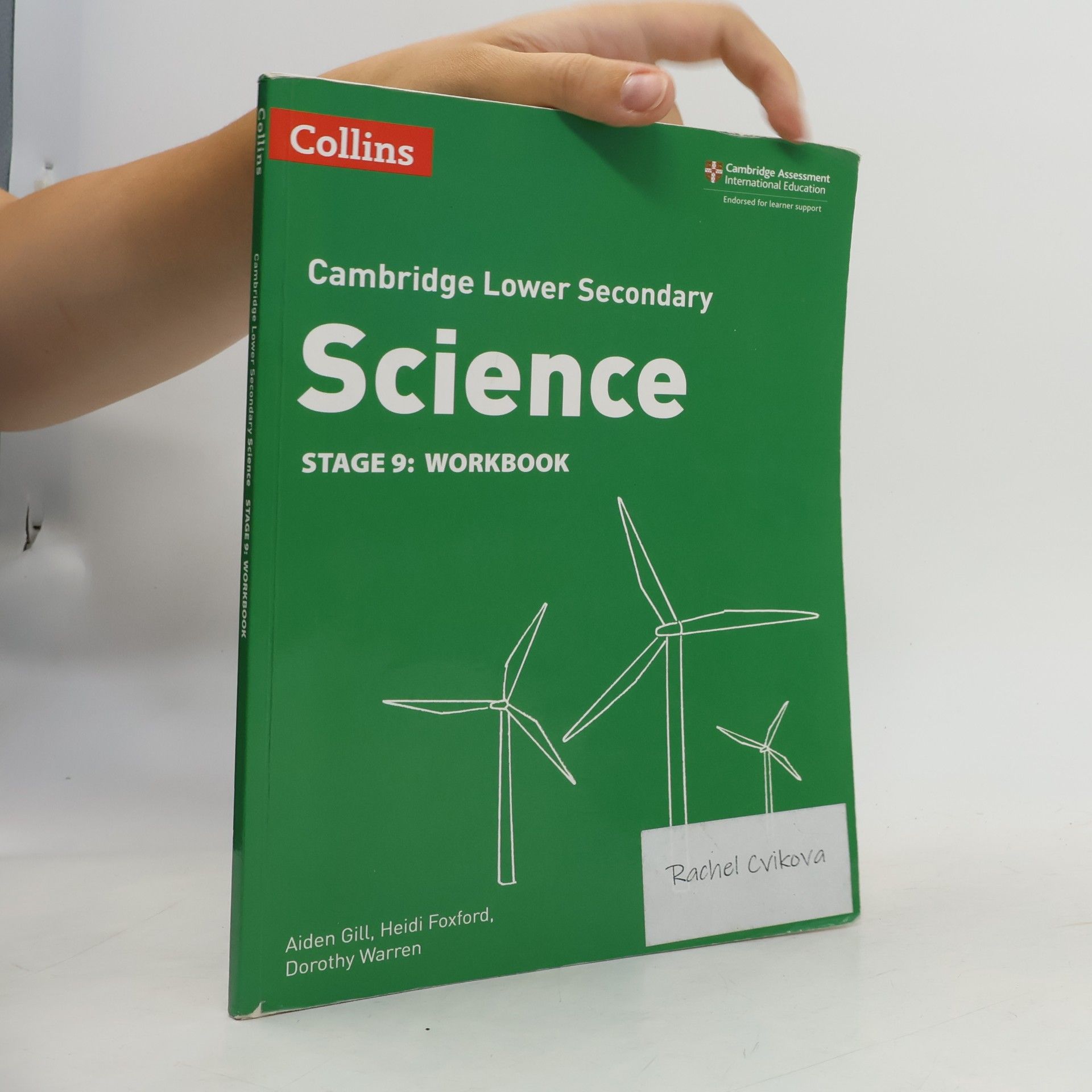 Aiden Gill Cambridge Lower Secondary Science Workbook Stage 9