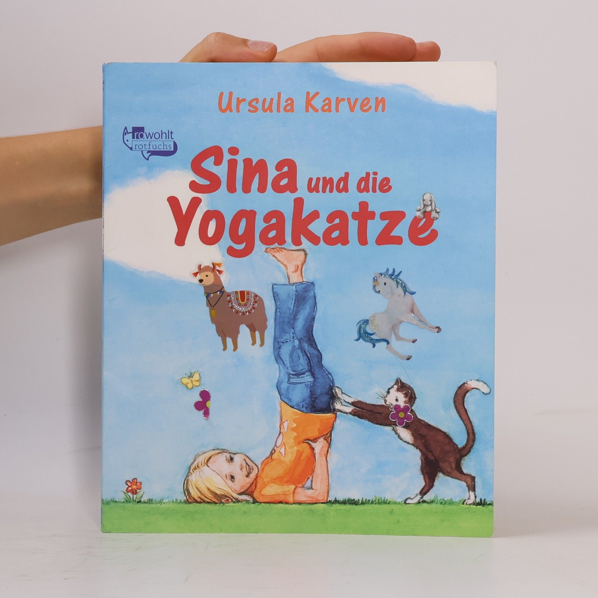 Ursula Karven Sina und die Yogakatze
