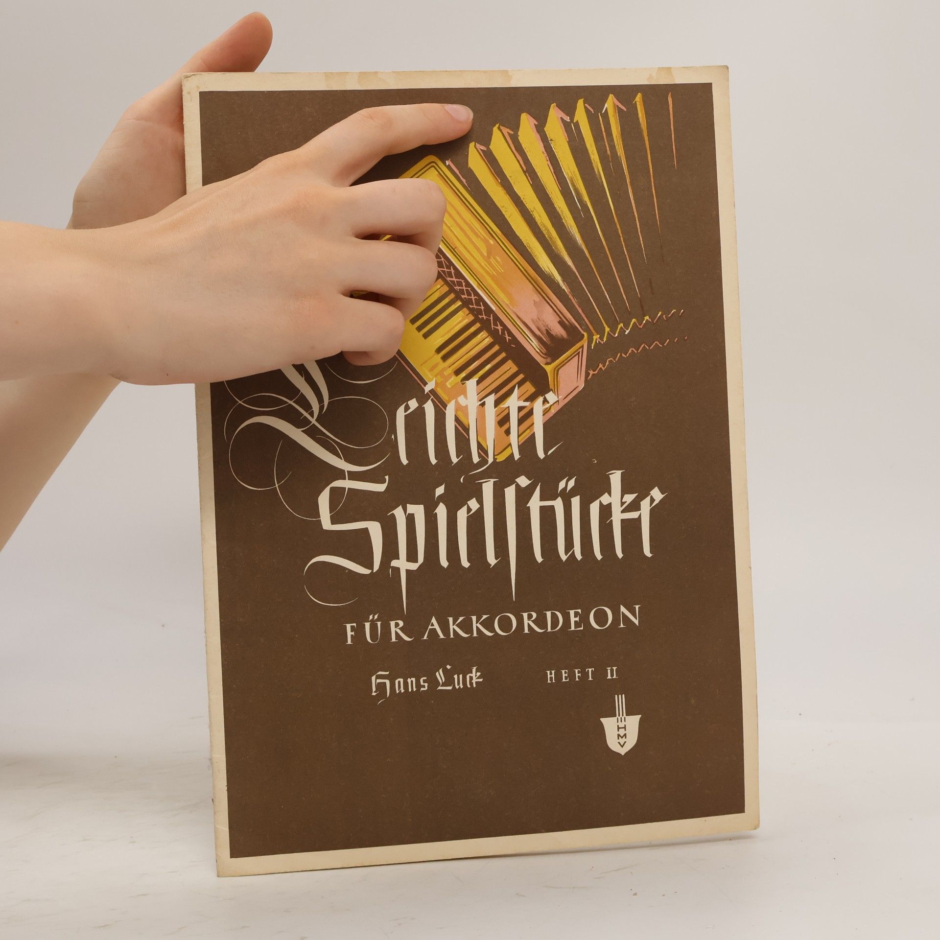 Hans Luck Leichte Spielstücke für Akkordeon 1-2