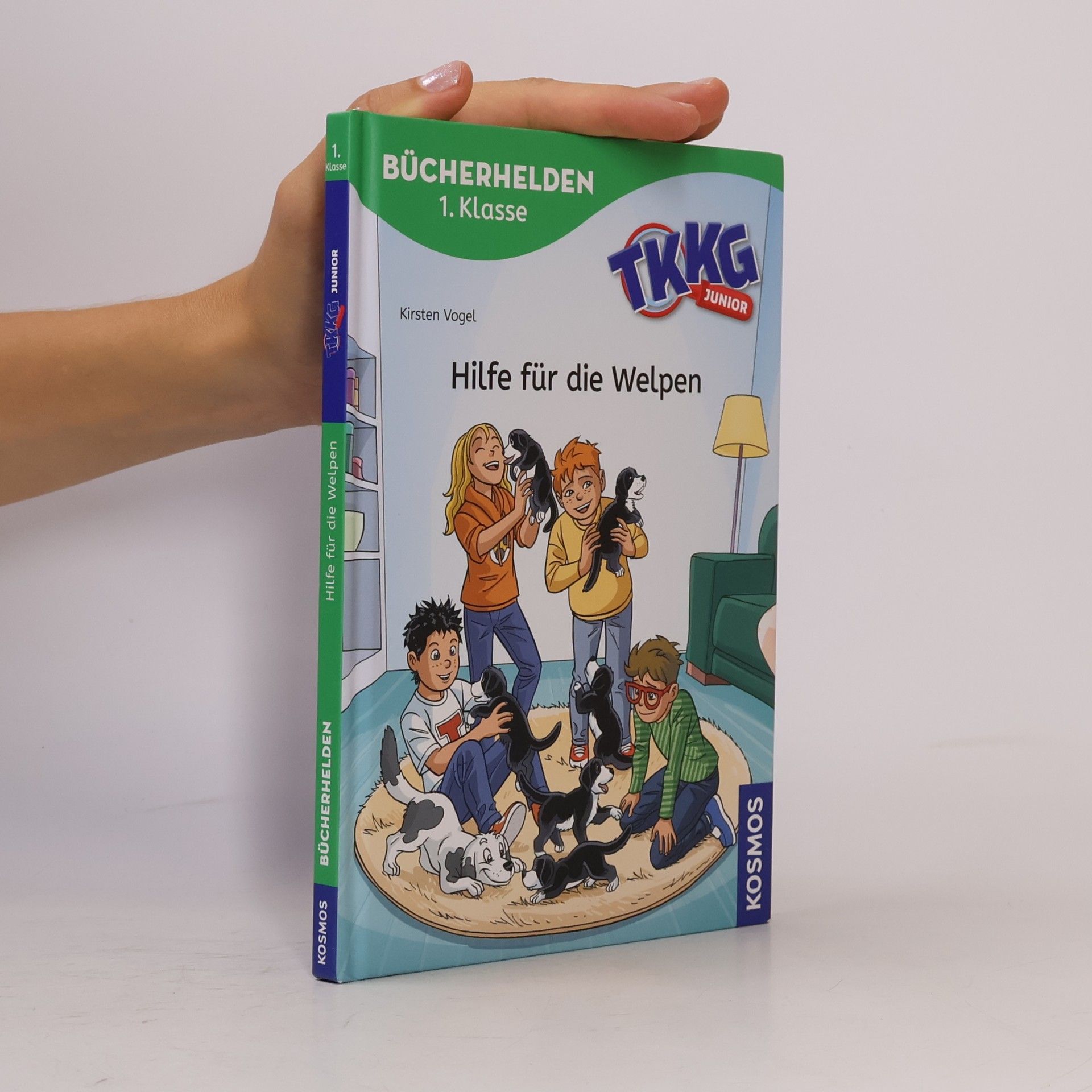 Kirsten Vogel TKKG Junior, Bücherhelden 1. Klasse, Hilfe für die Welpen