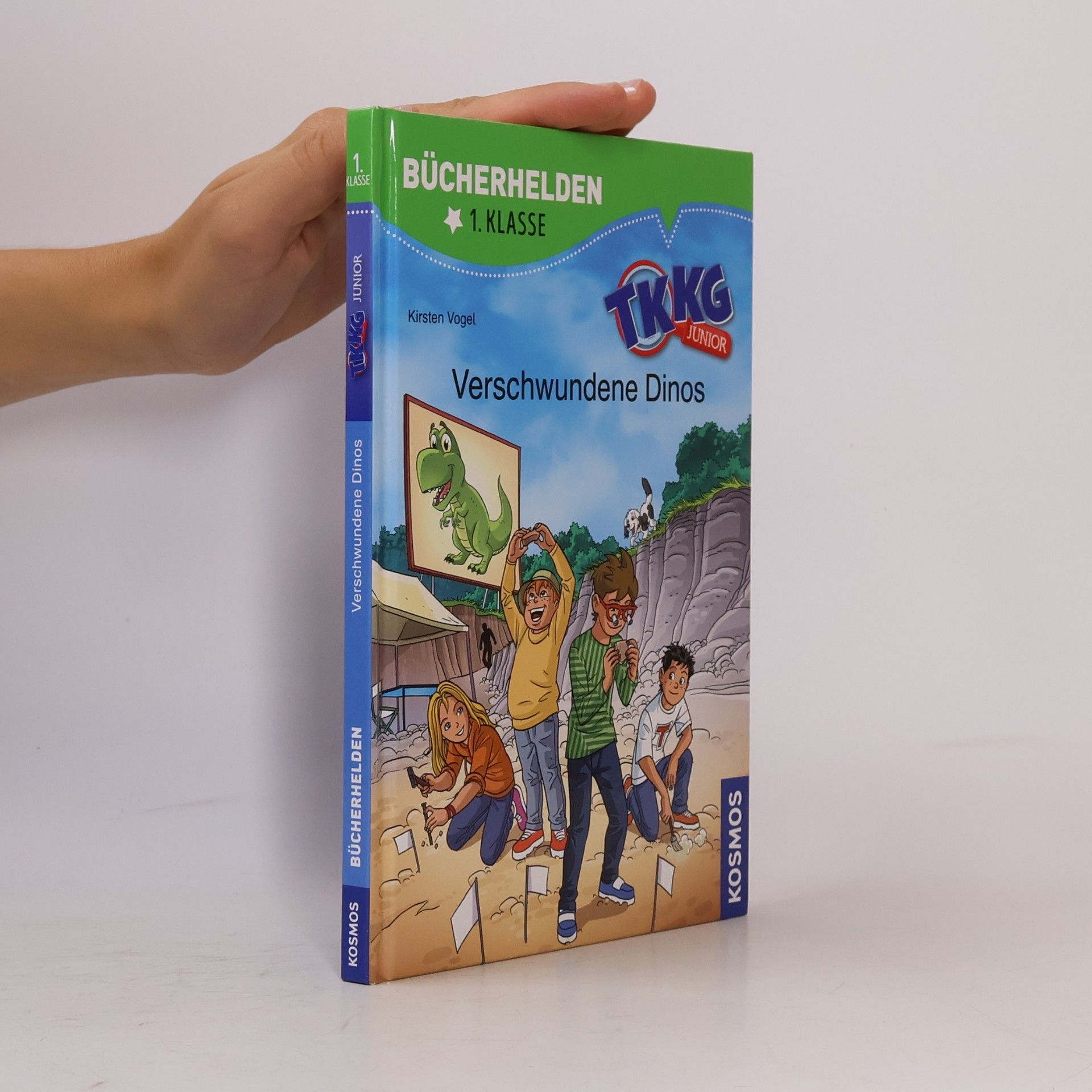 Kirsten Vogel TKKG Junior, Bücherhelden 1. Klasse, Verschwundene Dinos