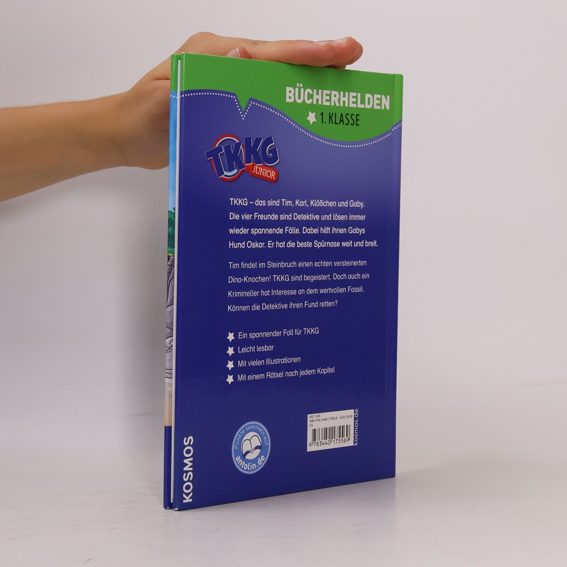 Kirsten Vogel TKKG Junior, Bücherhelden 1. Klasse, Verschwundene Dinos