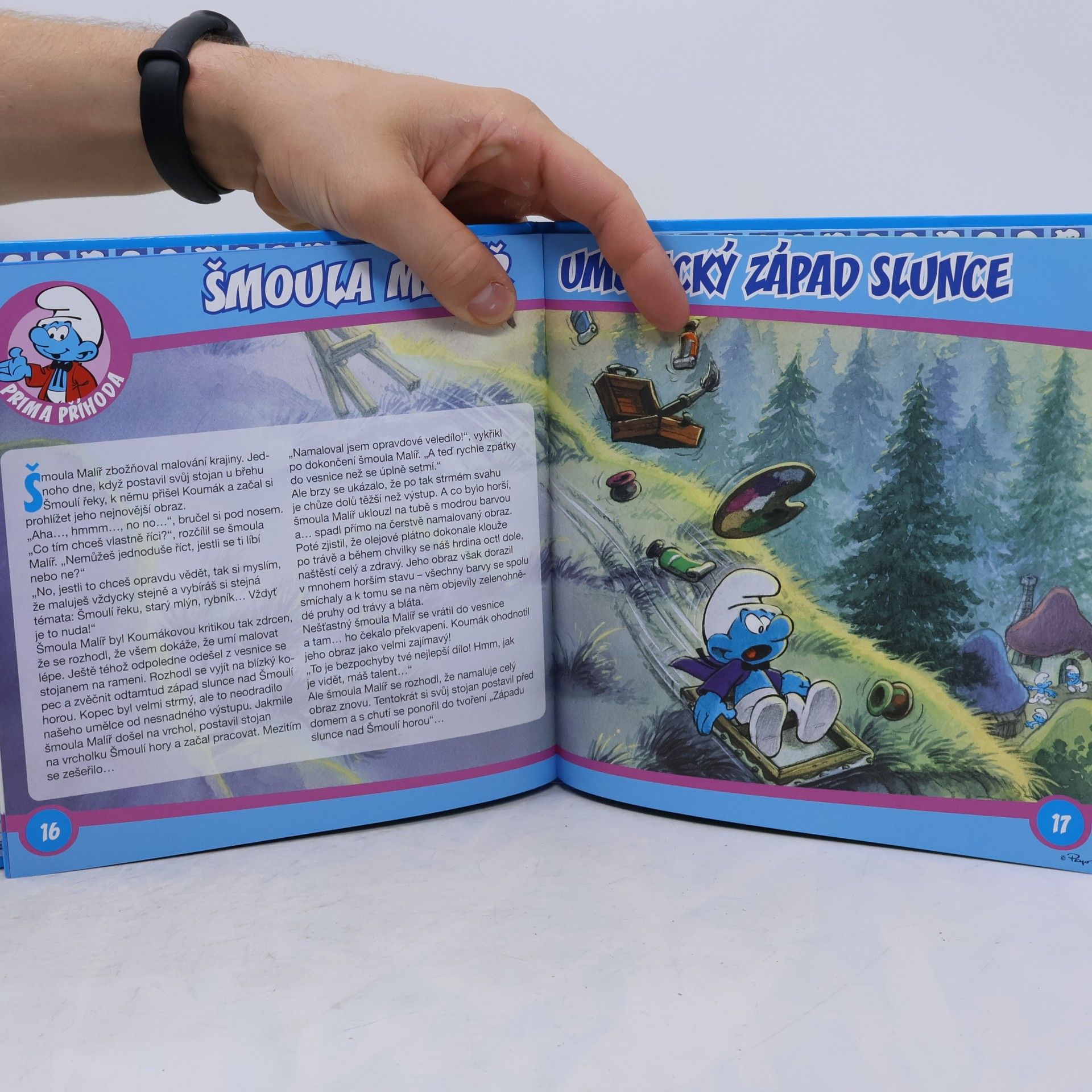 Kolektiv autorů Šmoulové. Povolání světa! 20. Šmoula číšník