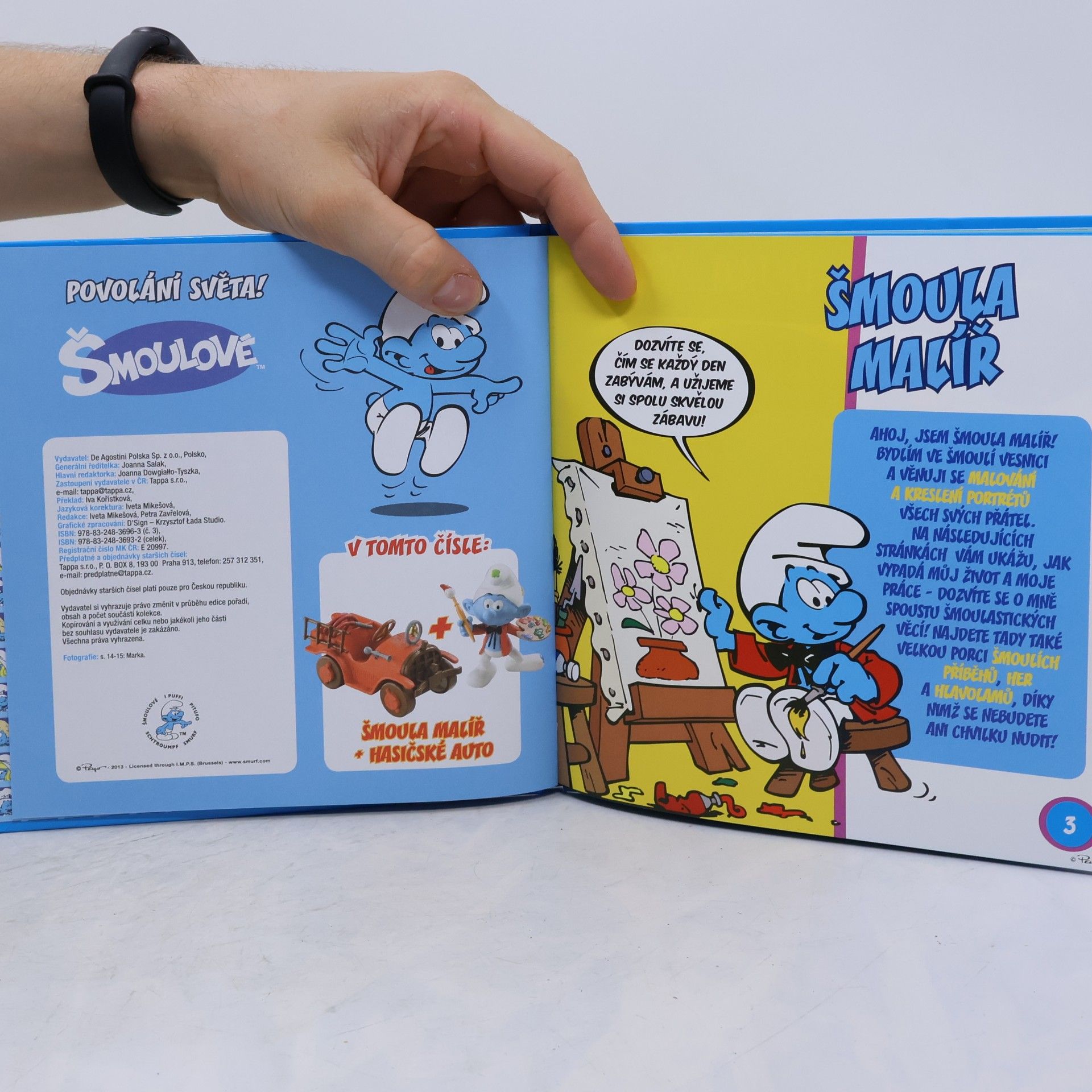 Kolektiv autorů Šmoulové. Povolání světa! 20. Šmoula číšník