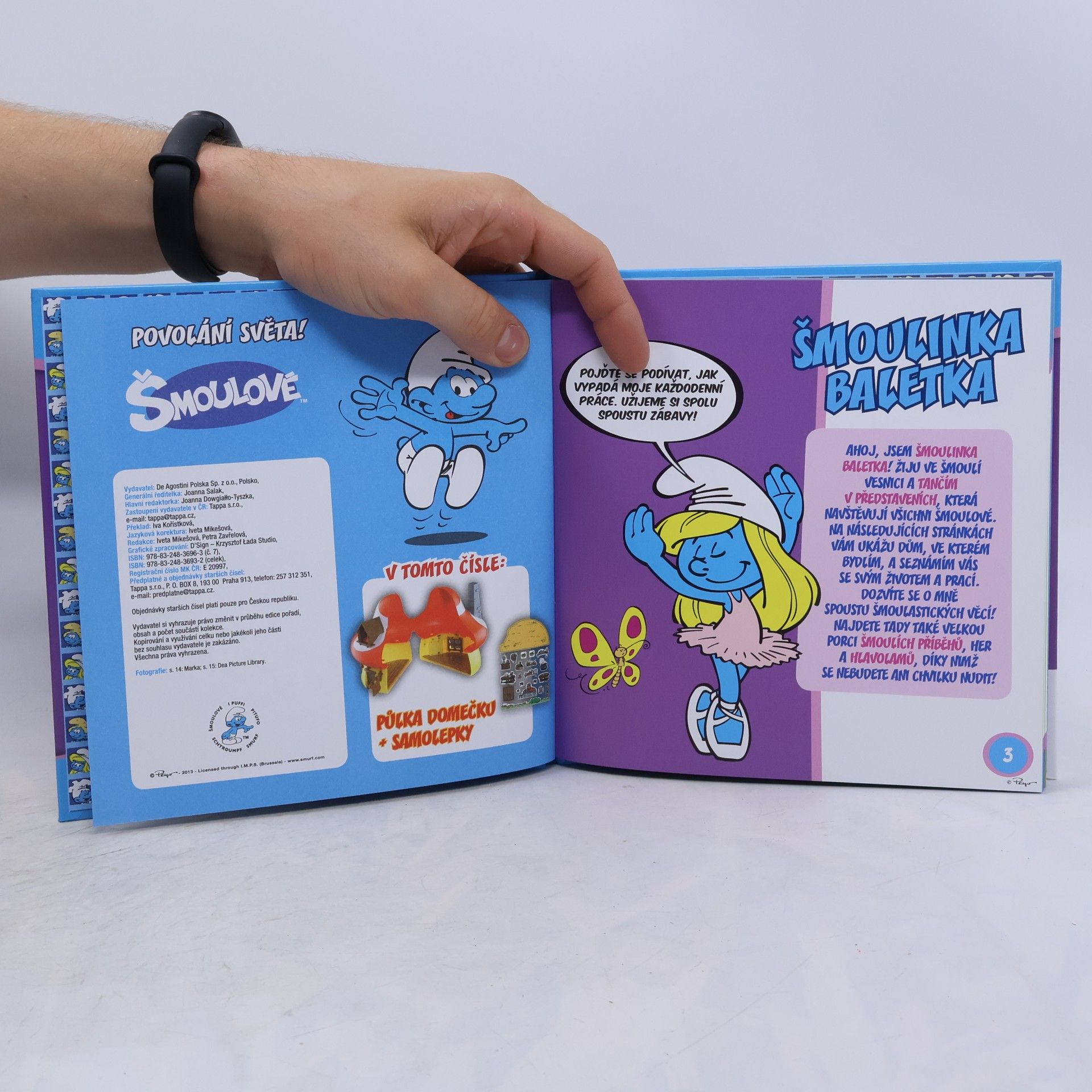 kolektiv Šmoulové. Povolání světa! 7 Šmoulinka baletka