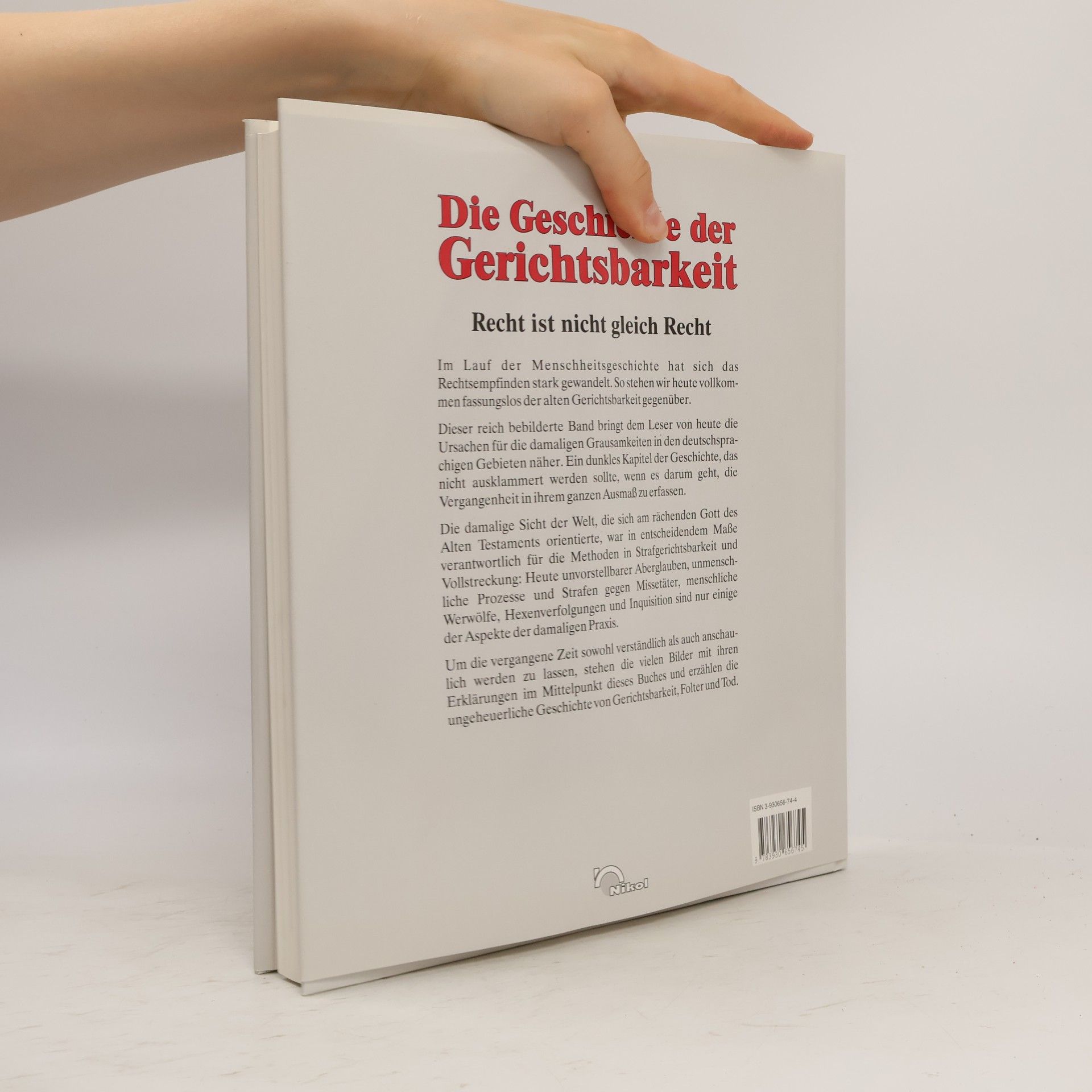 Wolfgang Schild Die Geschichte der Gerichtsbarkeit